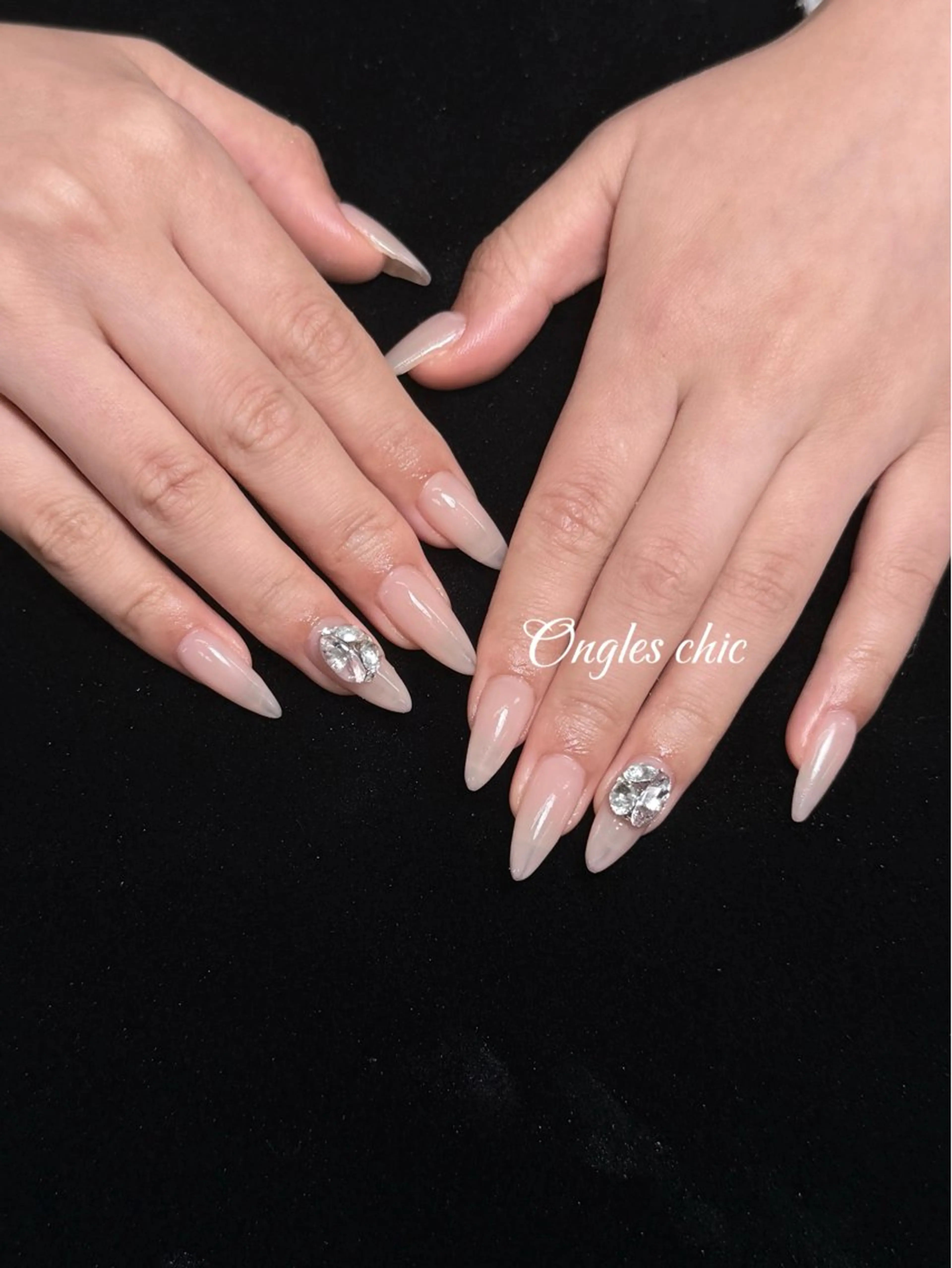 ネイル ハンドネイル ongles chicのネイルデザイン