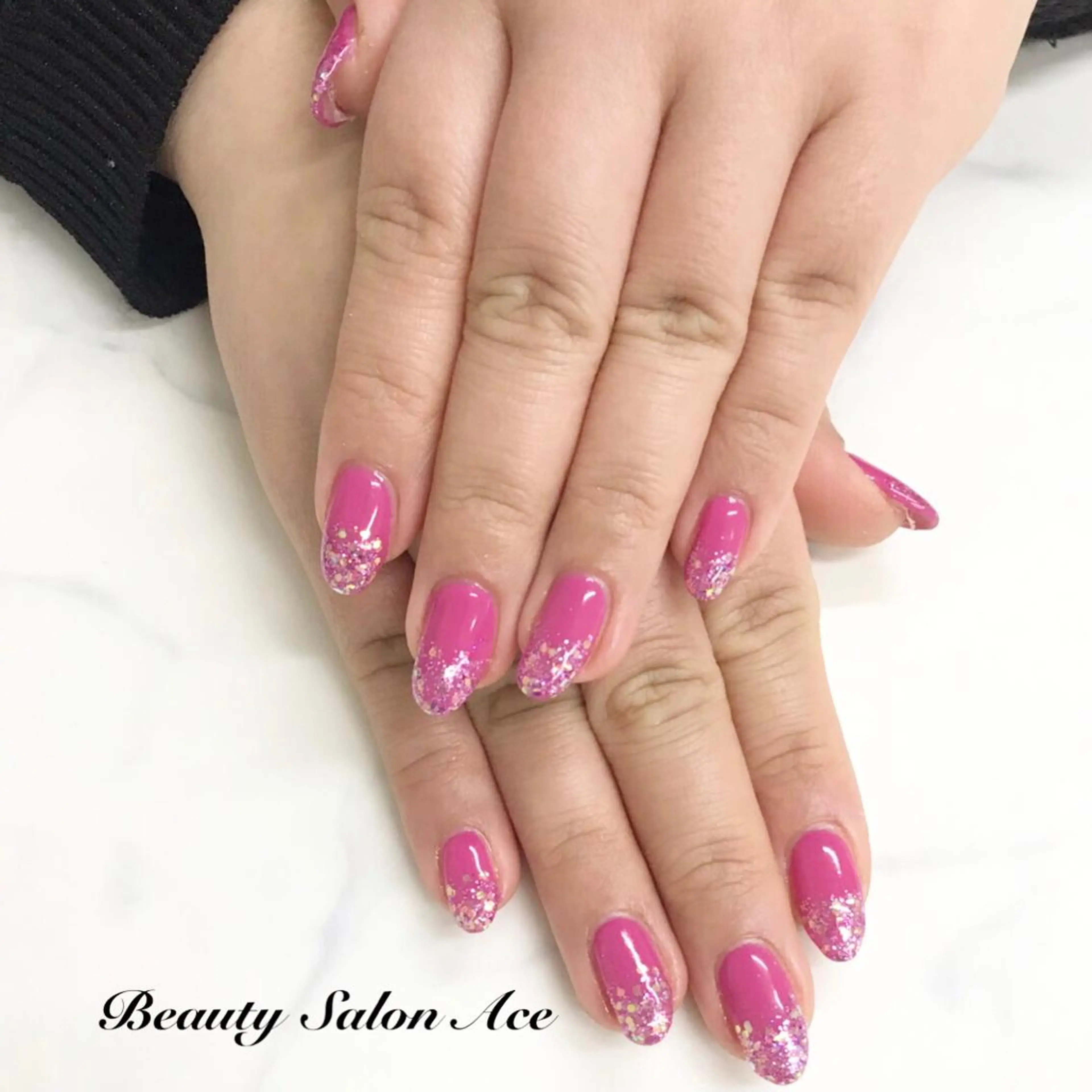 ネイル ラメ(グリッター) メンズネイル ワンカラーネイル 池袋フィルイン Ace♡Nailのネイルデザイン