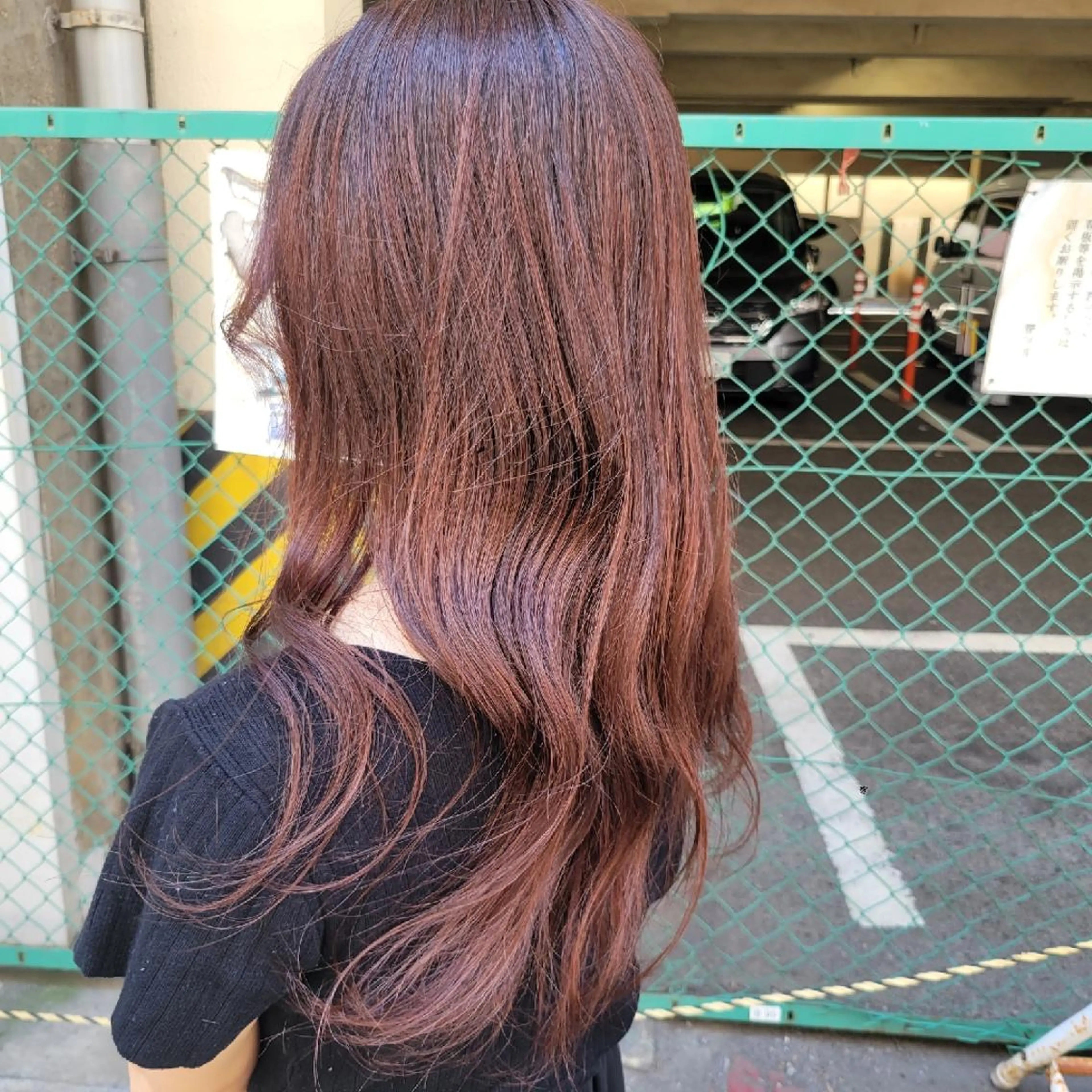 ロング カット ヘアカラー トリートメント 🇰🇷透明感×ハイ トーン🌟tomoのヘアスタイル