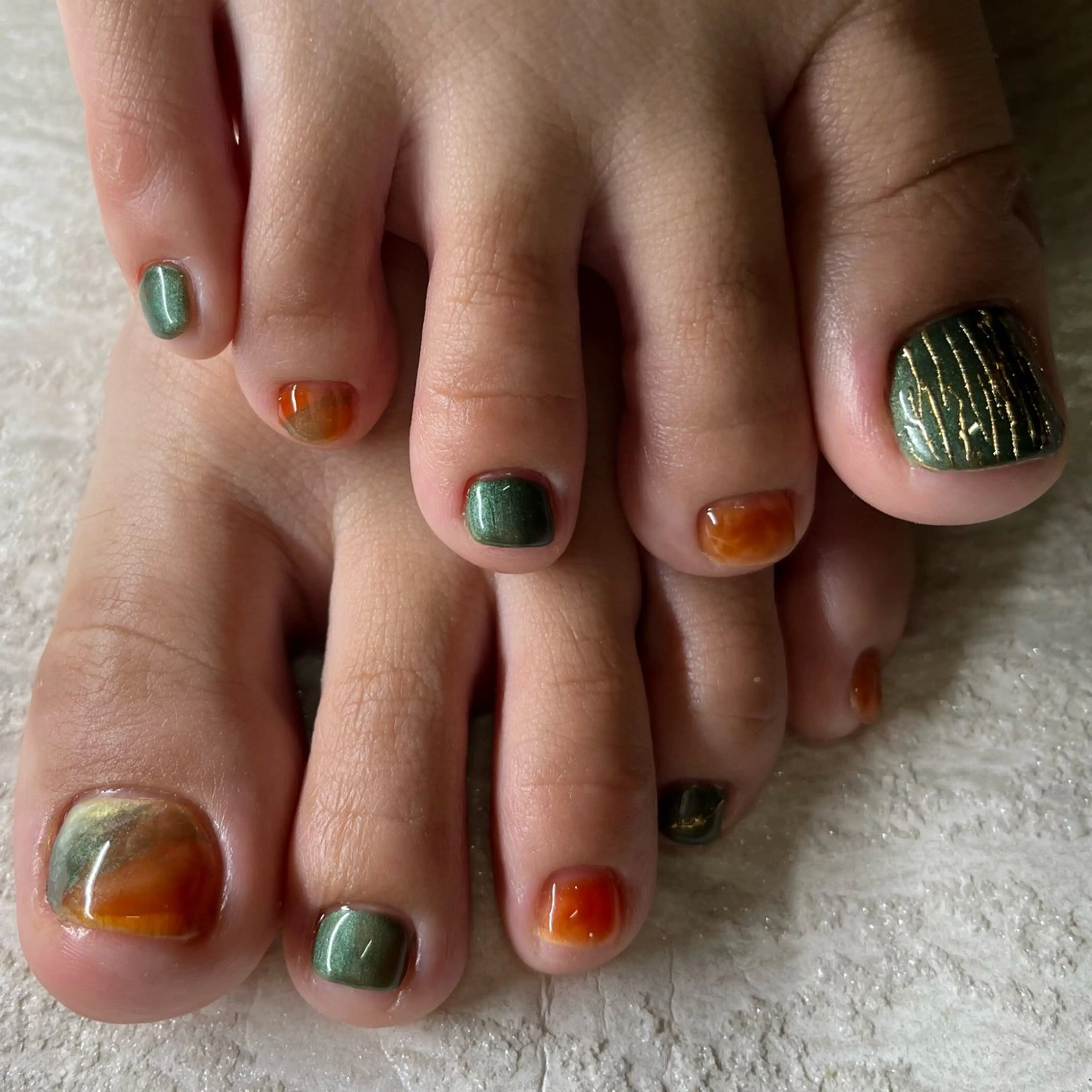 ネイル フットネイル ネイルスタジオ コスタ•デルマールのネイルデザイン