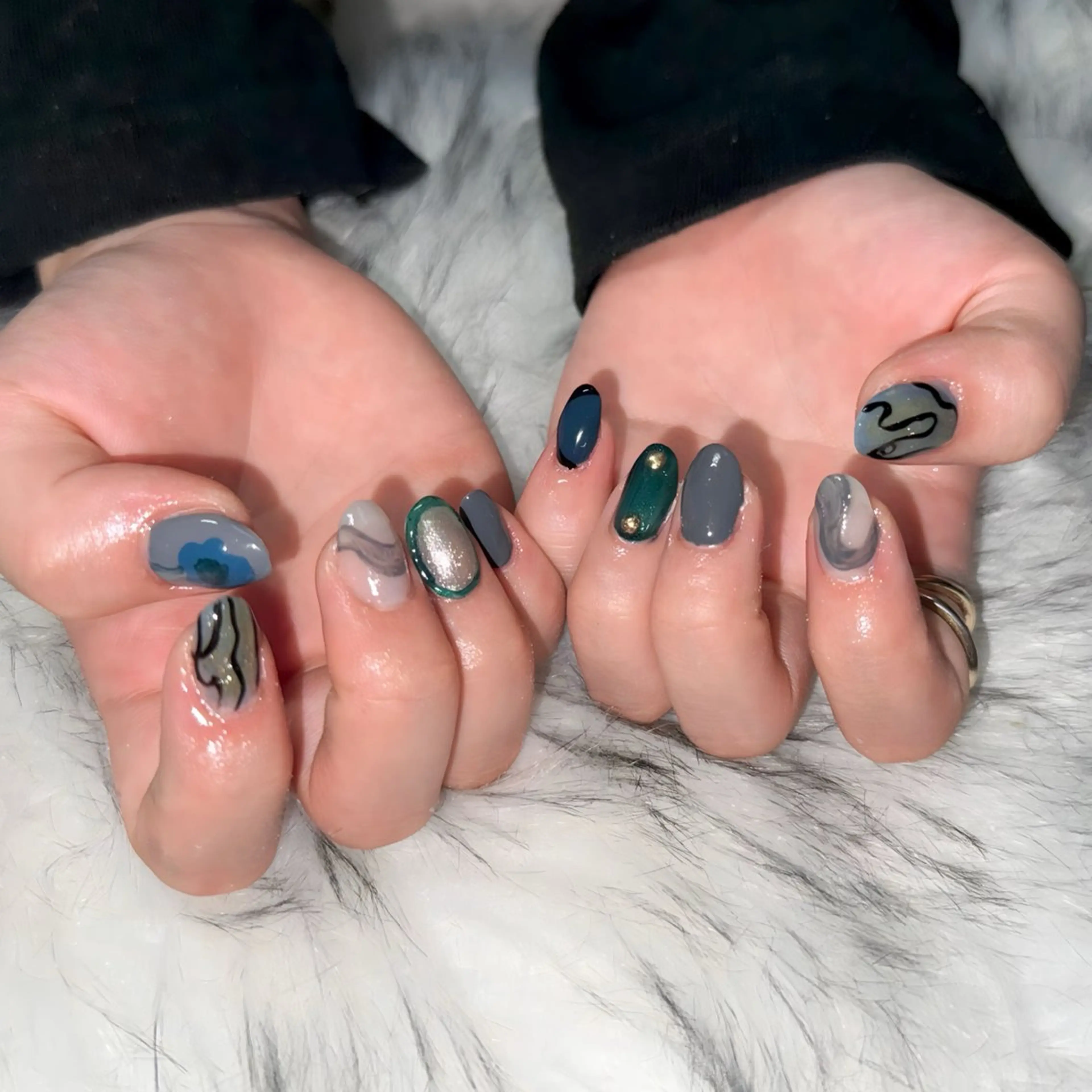 ミディアム ハンドネイル mao .のネイルデザイン