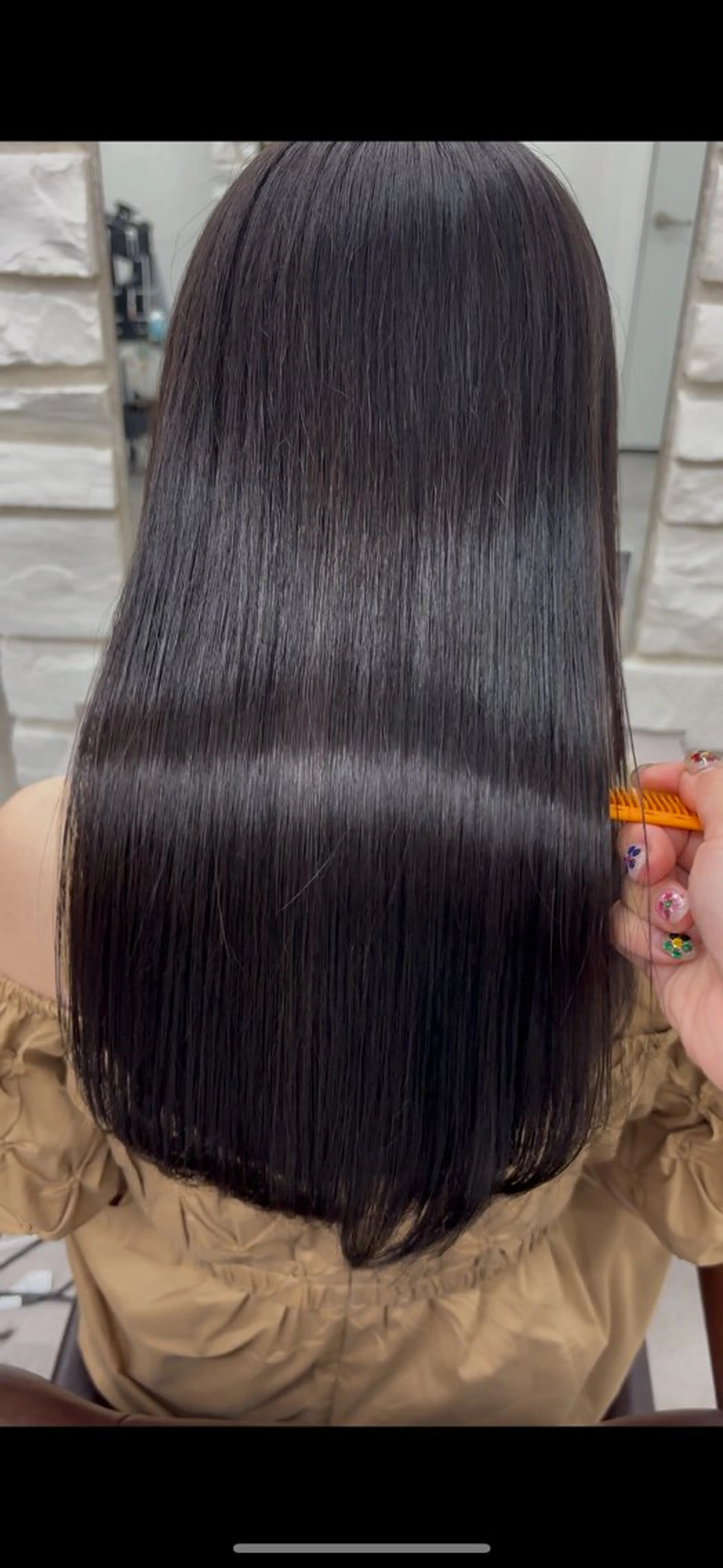 ロング カット ヘアカラー トリートメント I see所属・I see/天王寺/ 髪質改善/本田 唯のヘアスタイル