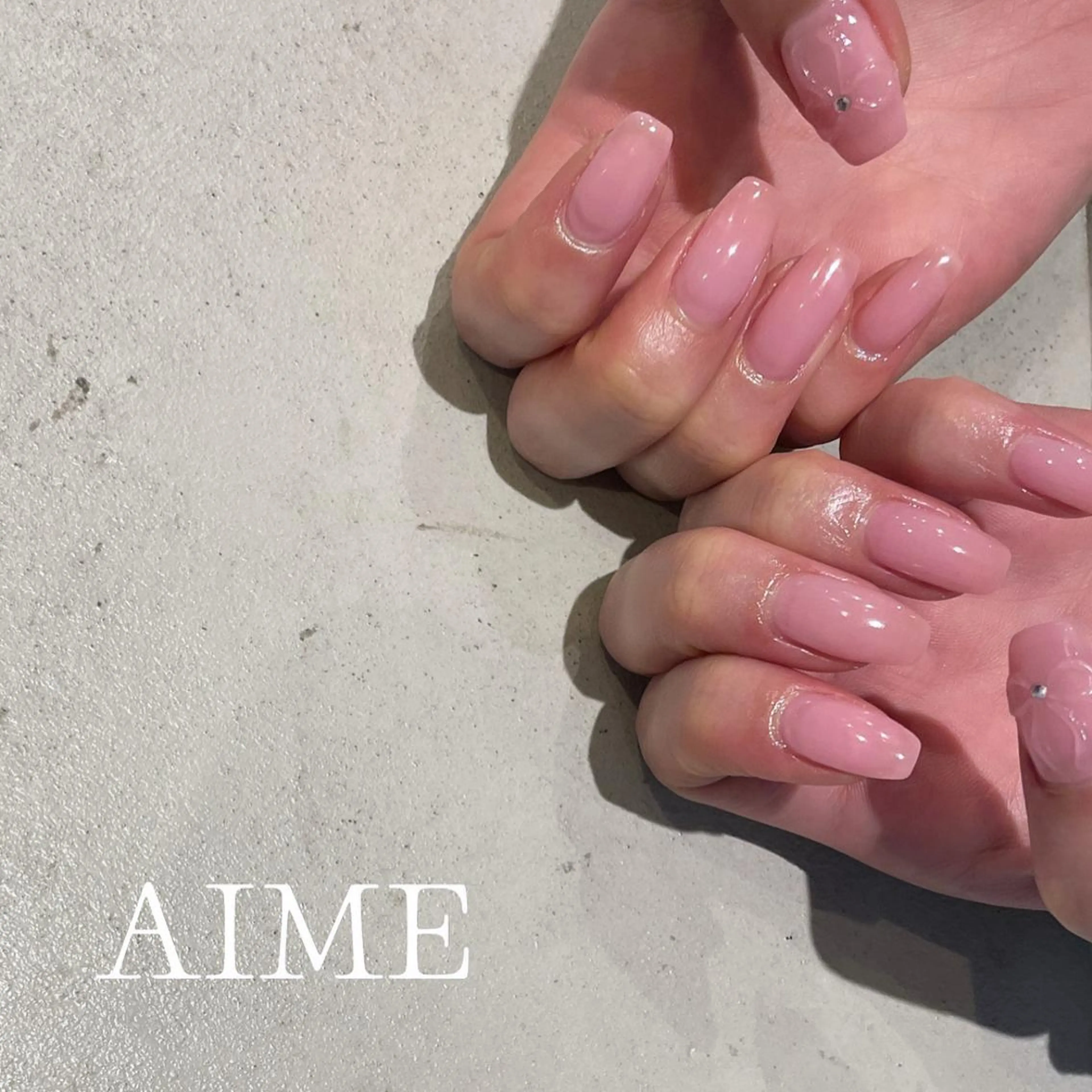 ネイル アートネイル ハンドネイル AIME （momo）のネイルデザイン