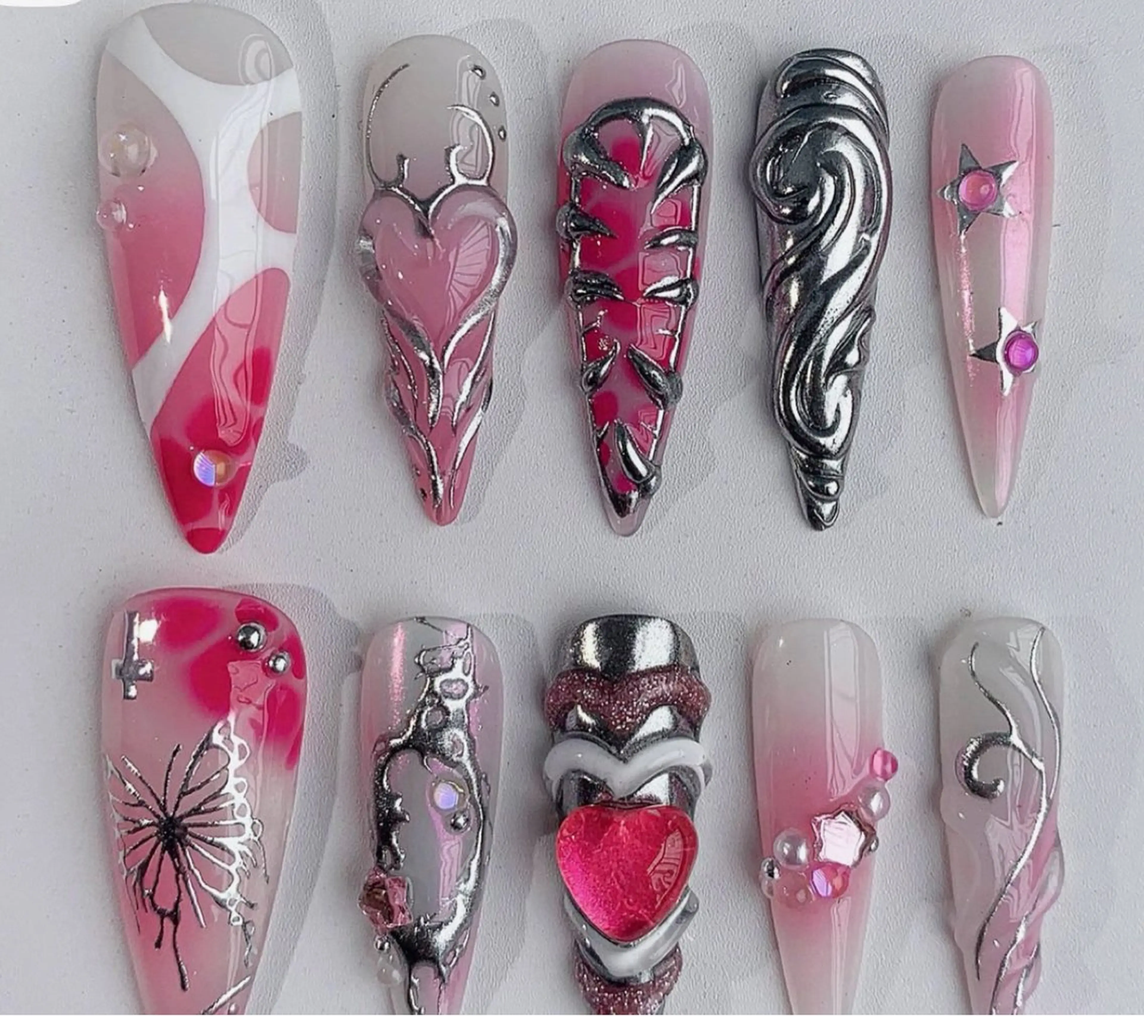 ネイル アートネイル フットネイル フレンチネイル ジェルネイル 韓国ネイル ハンドネイル フットネイル ハンドケア YURI Nail Narita所属・YURI Nail NARITAのネイルデザイン