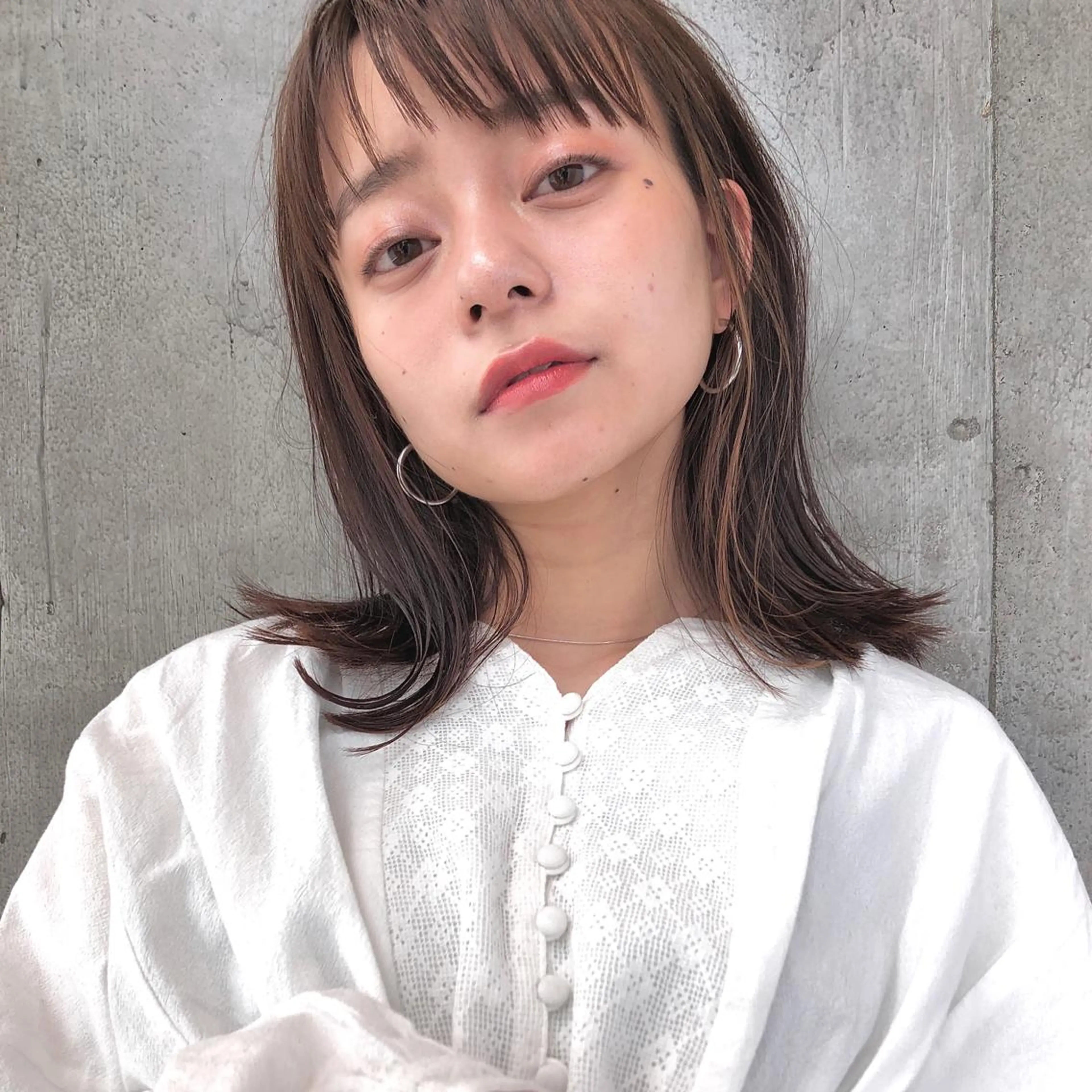 ミディアム カラー ヘアアレンジ カット ヘアカラー トリートメント ヘッドスパ 【ダメージレス施術】 【透明感】北村 拓也のヘアスタイル