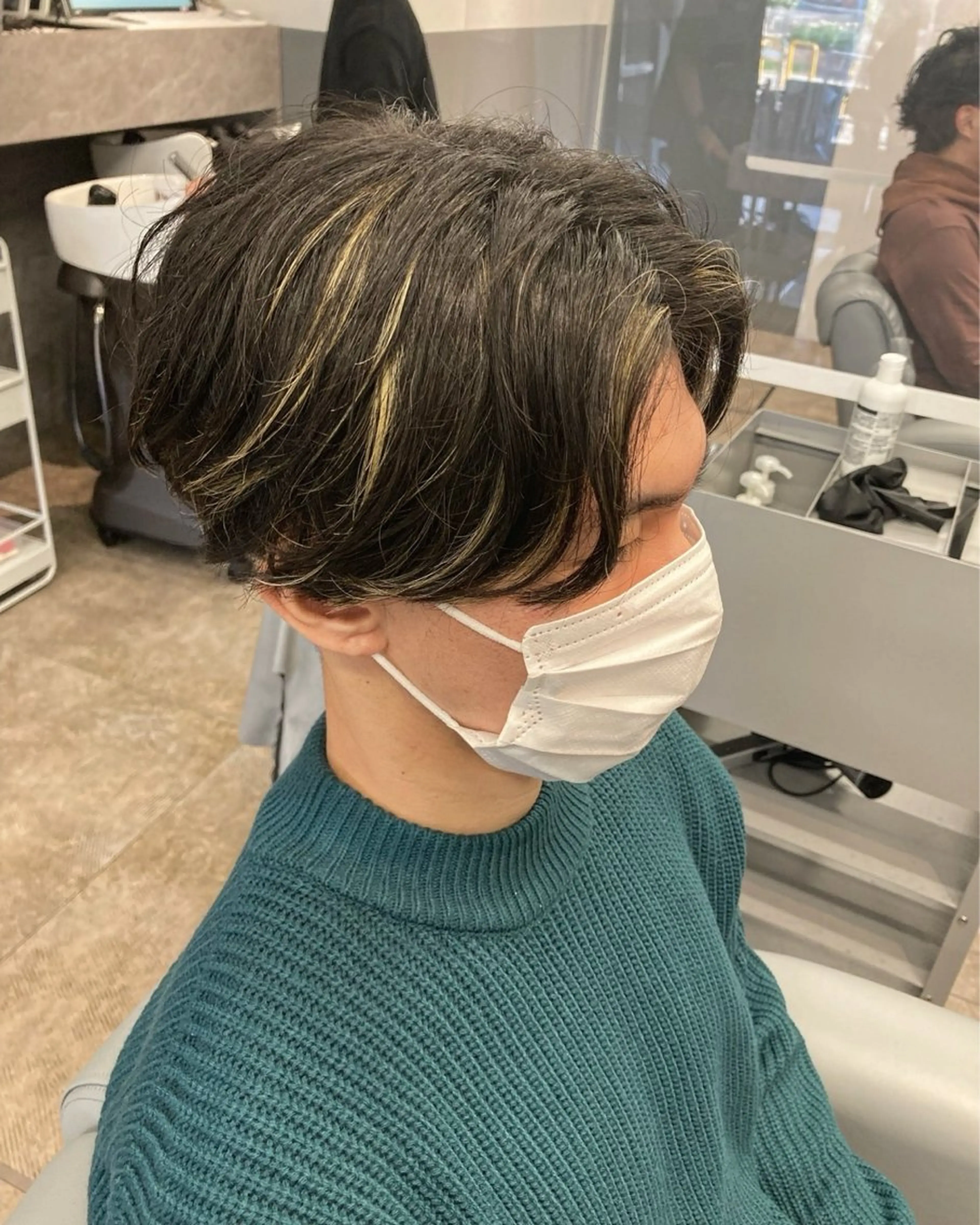 ミディアム 奥 圭人｜メンズスタイルのヘアスタイル
