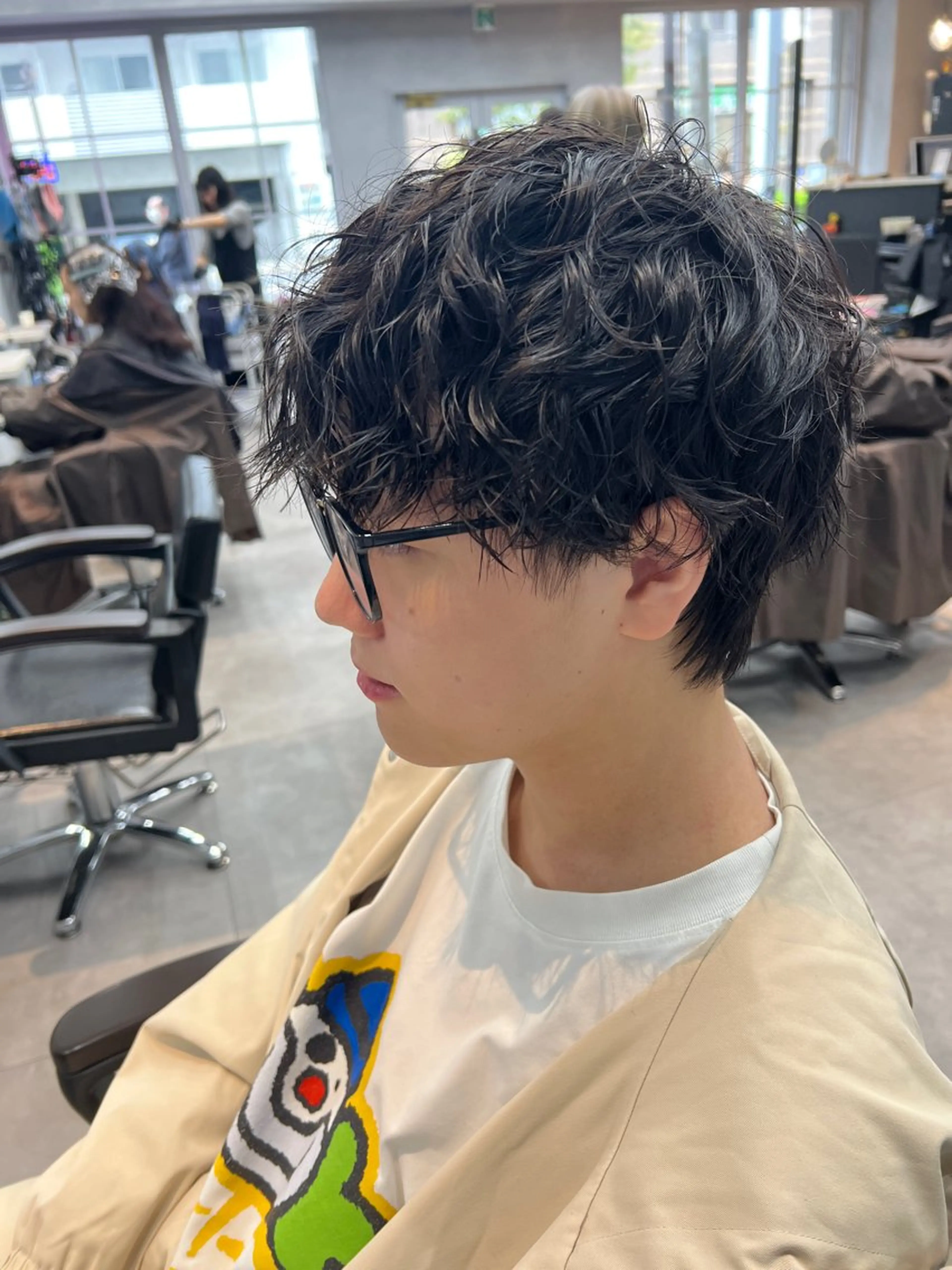 パーマ メンズ メンズパーマ ツイストスパイラルパーマ スパイラルパーマ 🐬Rara 🐬のヘアスタイル