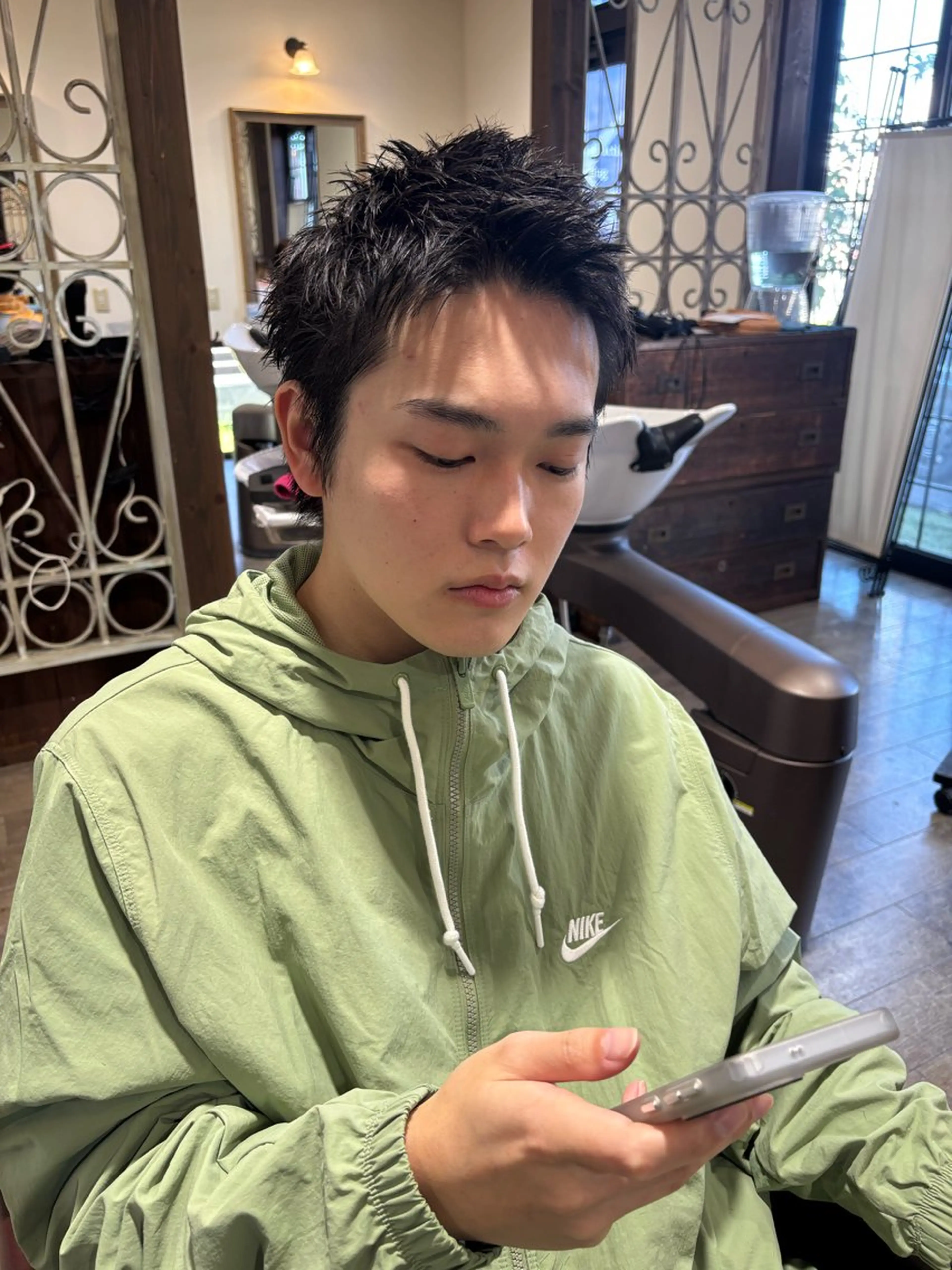 (メンズ限定🕺)お悩み解消カット💇‍♂️+ホワイトメッシュ⭐️の写真