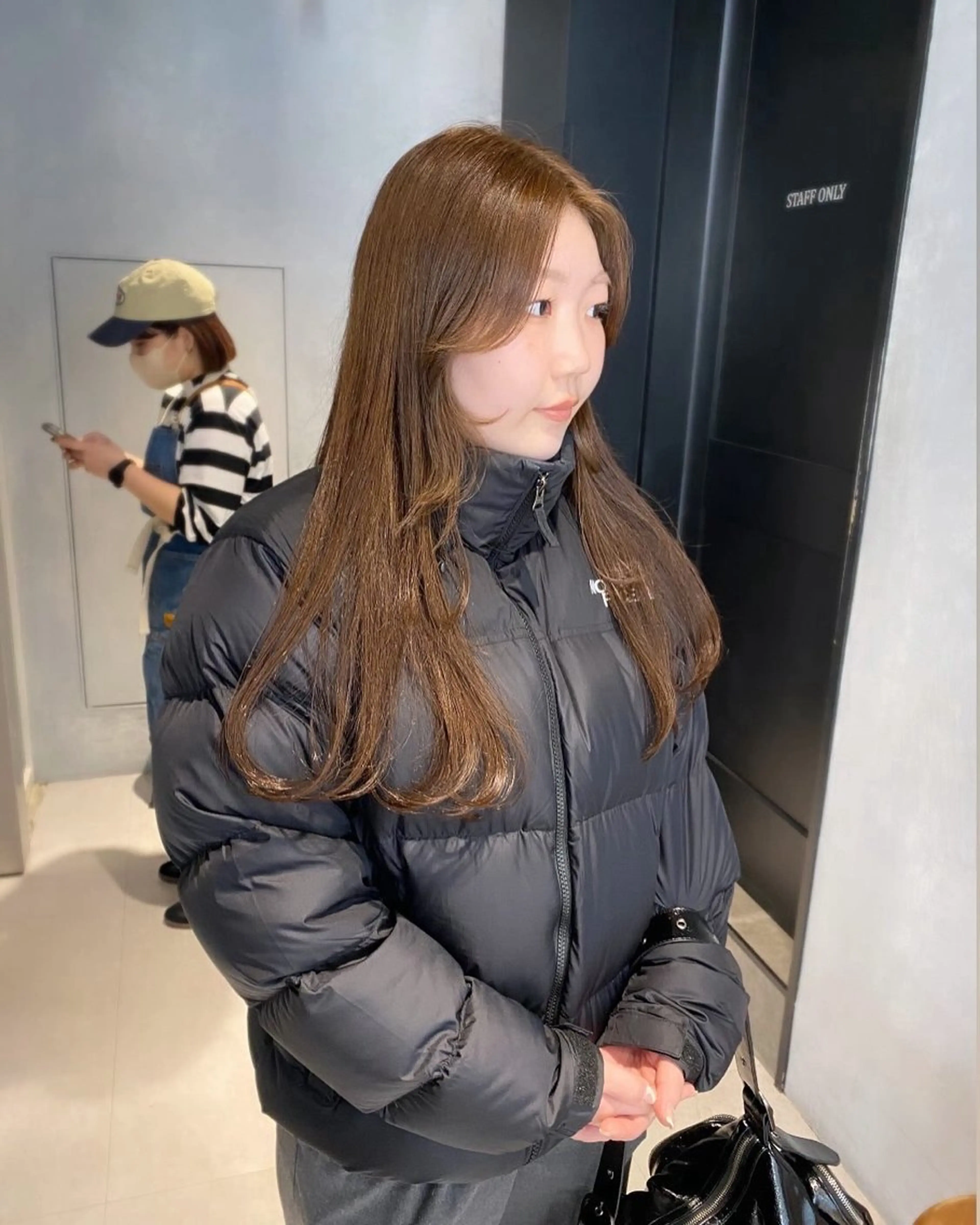 ロング カラー カット ヘアカラー マンツーマン半個室 tamuraのヘアスタイル