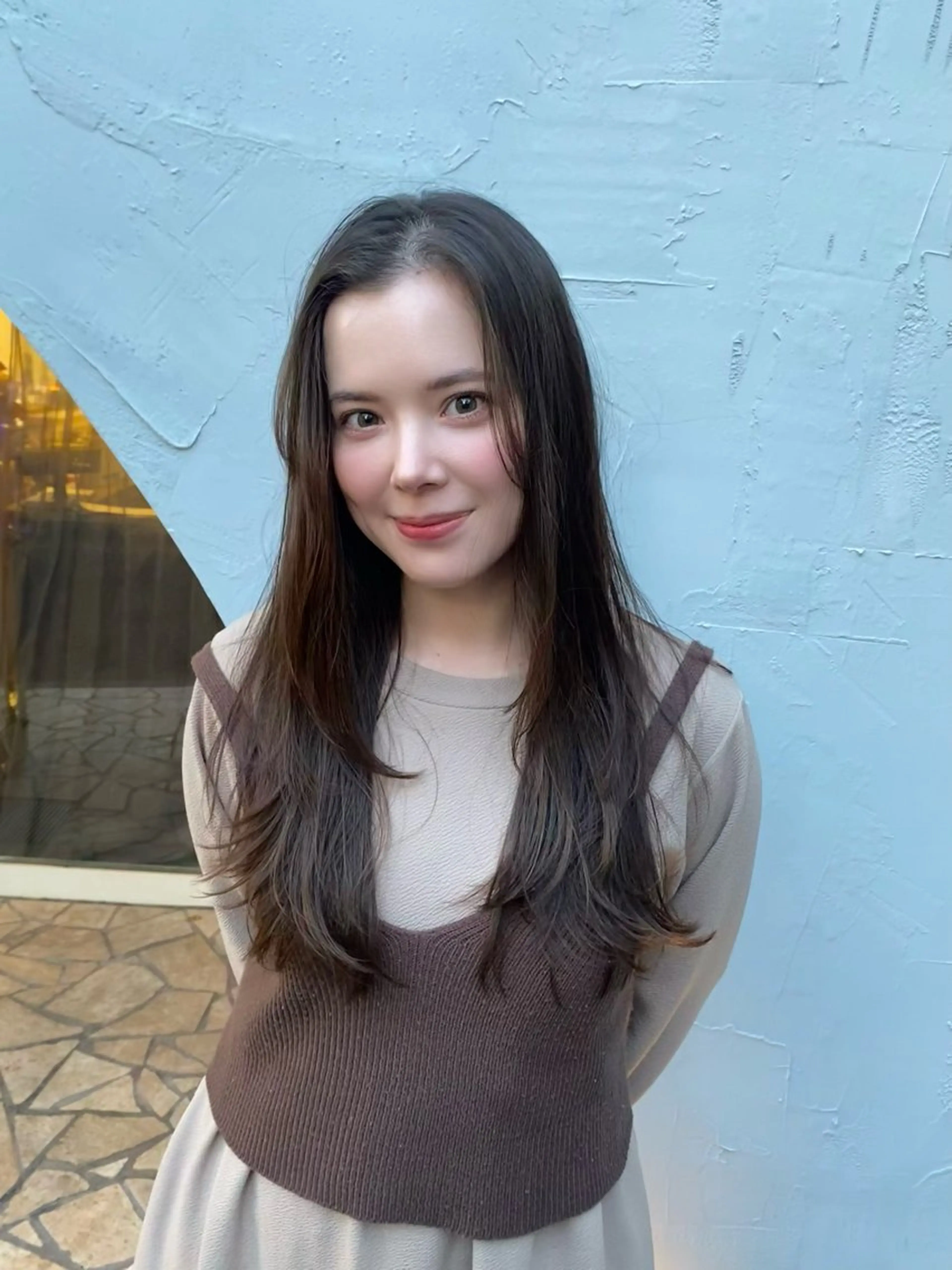 ロング レイヤーカット カット ウルフ/レイヤー /髪質改善　ナユタのヘアスタイル