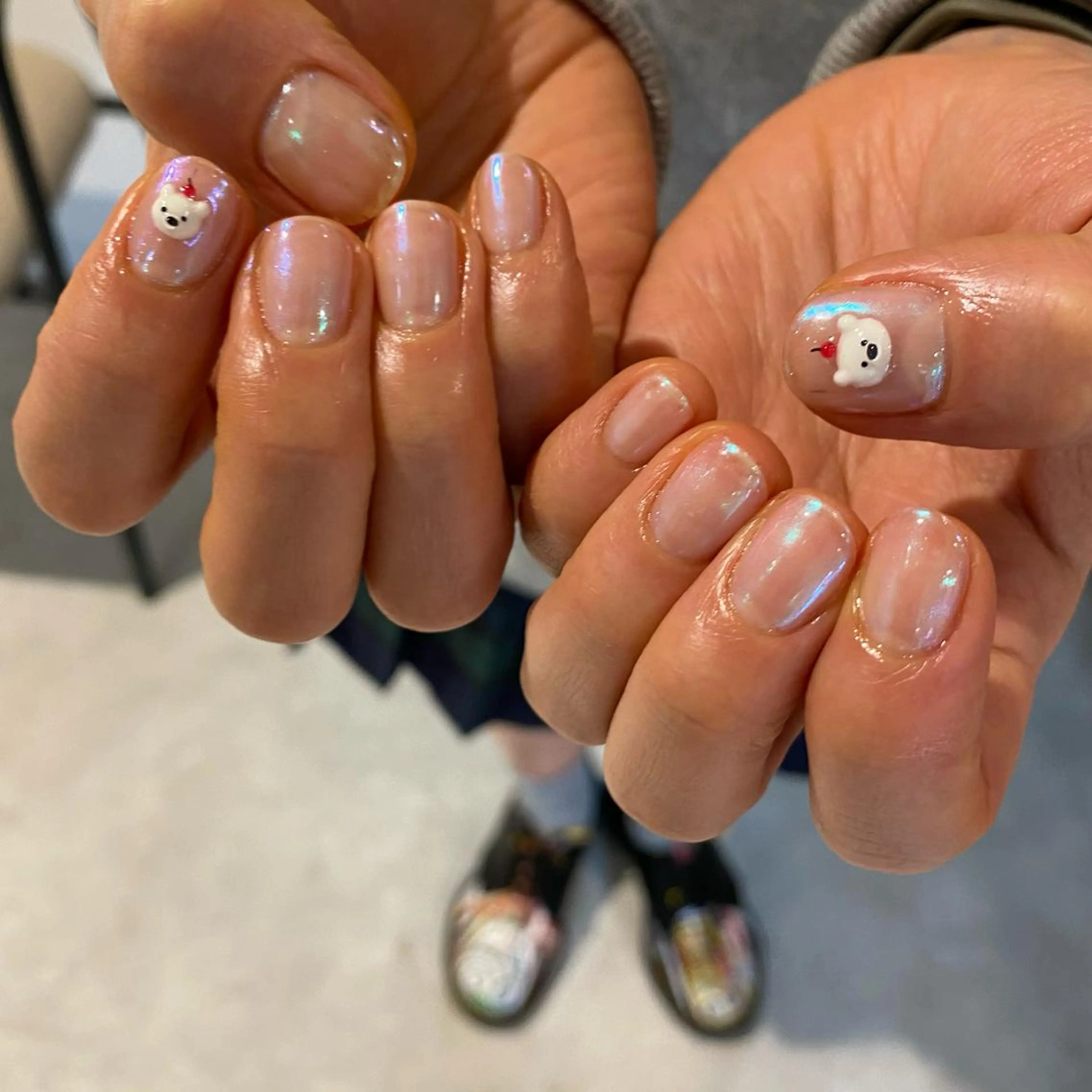 ネイル ニュアンスネイル ハンドネイル RINO AMANE nailのネイルデザイン
