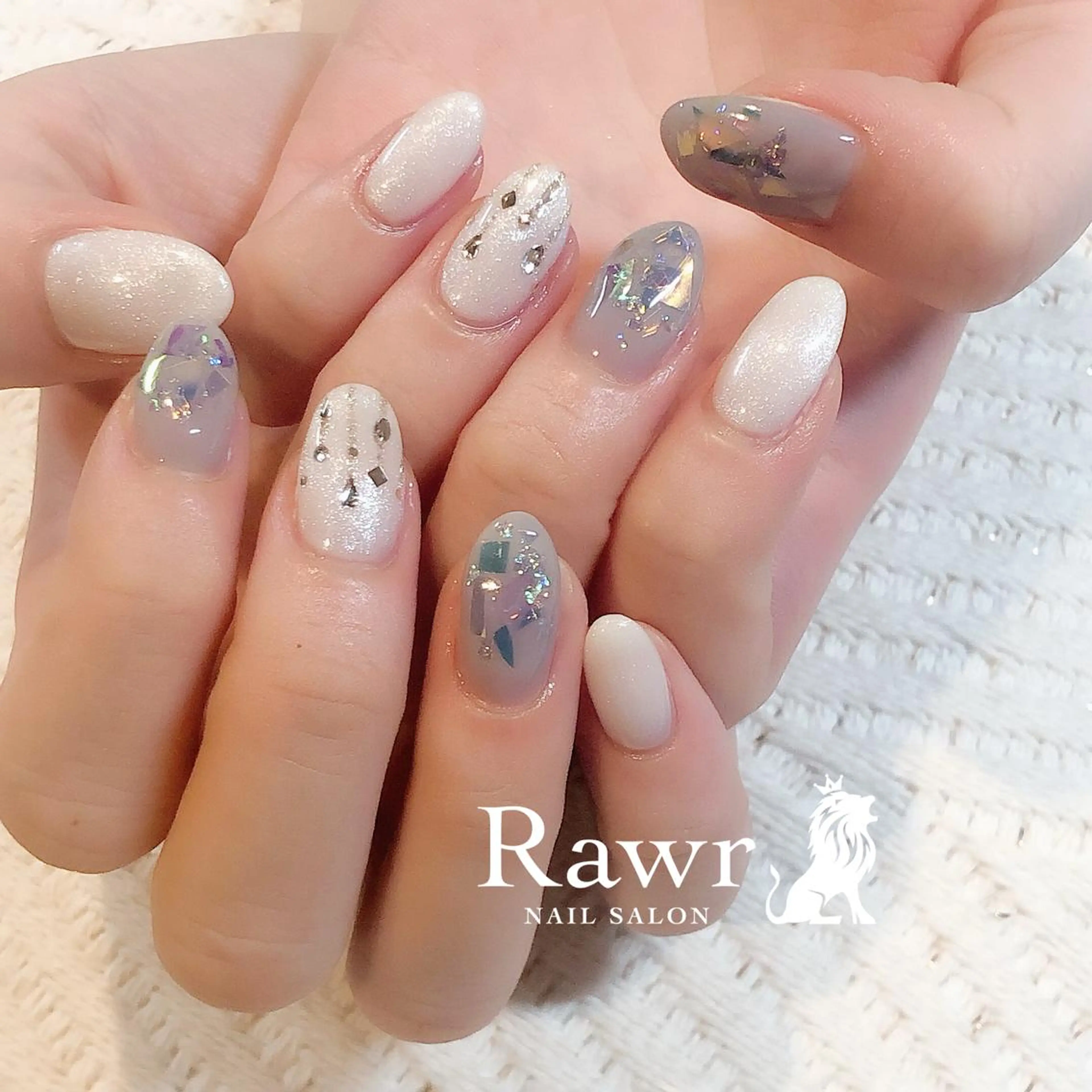 ネイル ハンドネイル Rawr / saoriのネイルデザイン