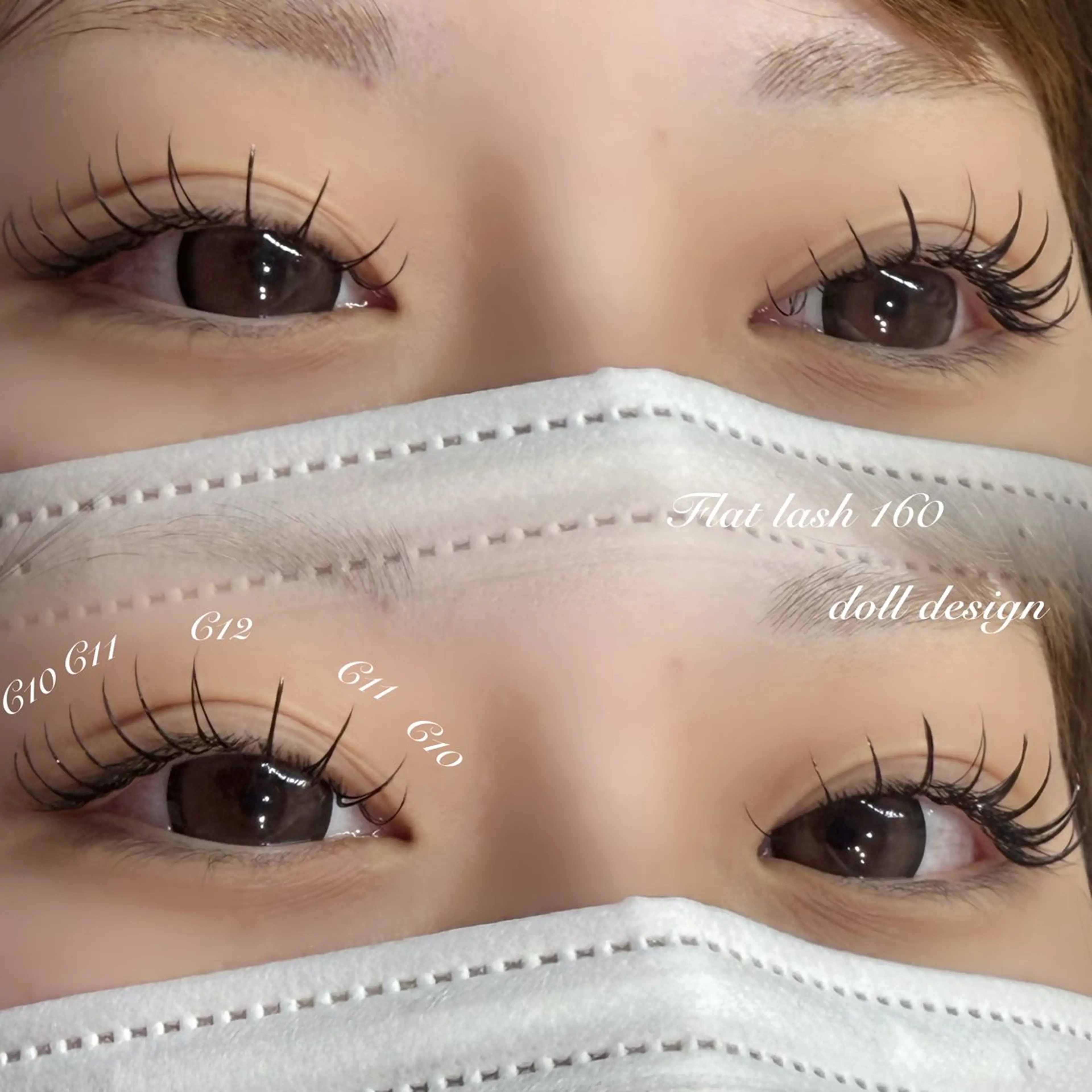 マツエク・マツパ Merci 青山店 吉岡のマツエク・マツパデザイン