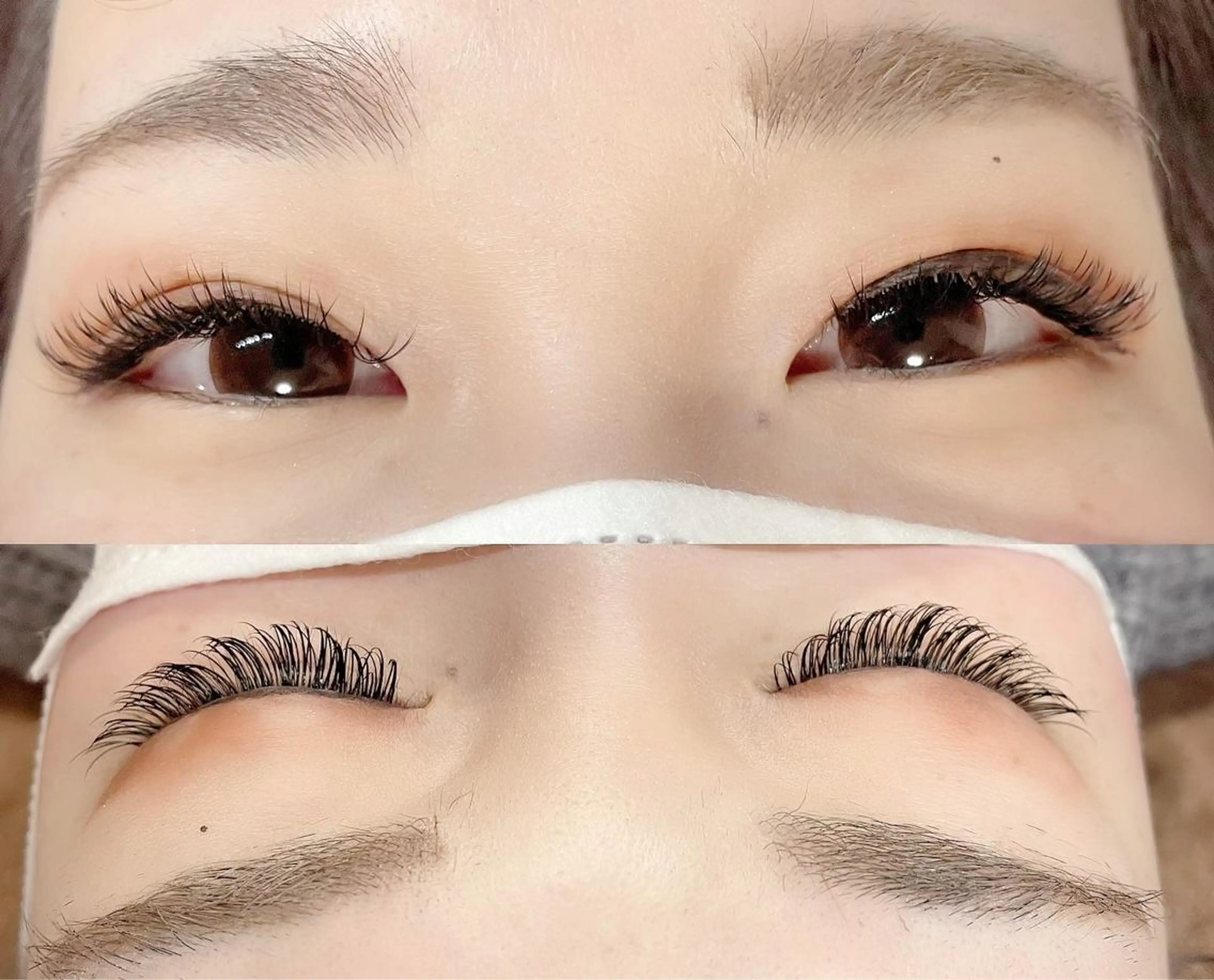 マツエク・マツパ フラットラッシュ FIRSTCLASS Airiのマツエク・マツパデザイン