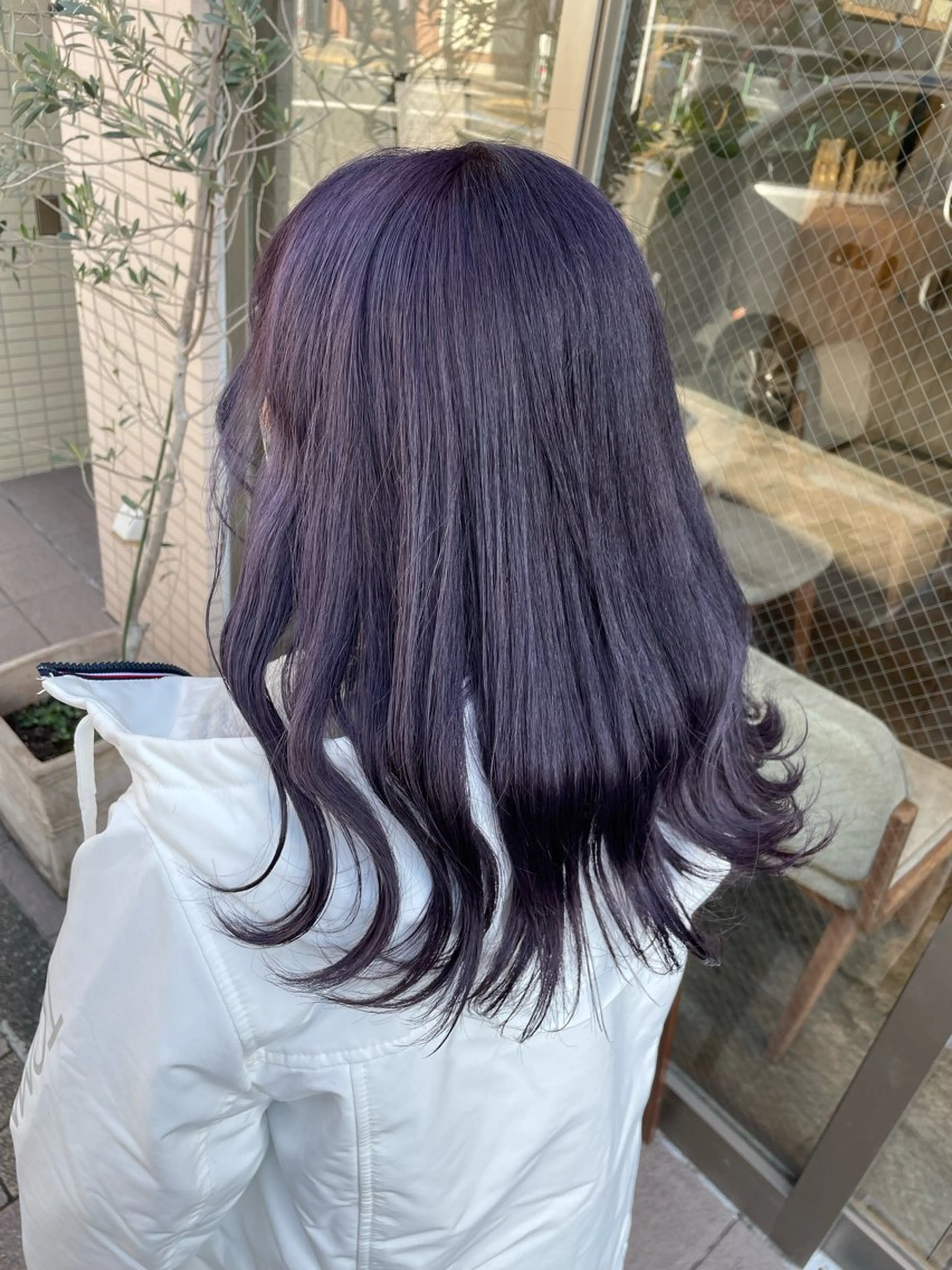 セミロング 髪質改善⭐️ 桜場のヘアスタイル