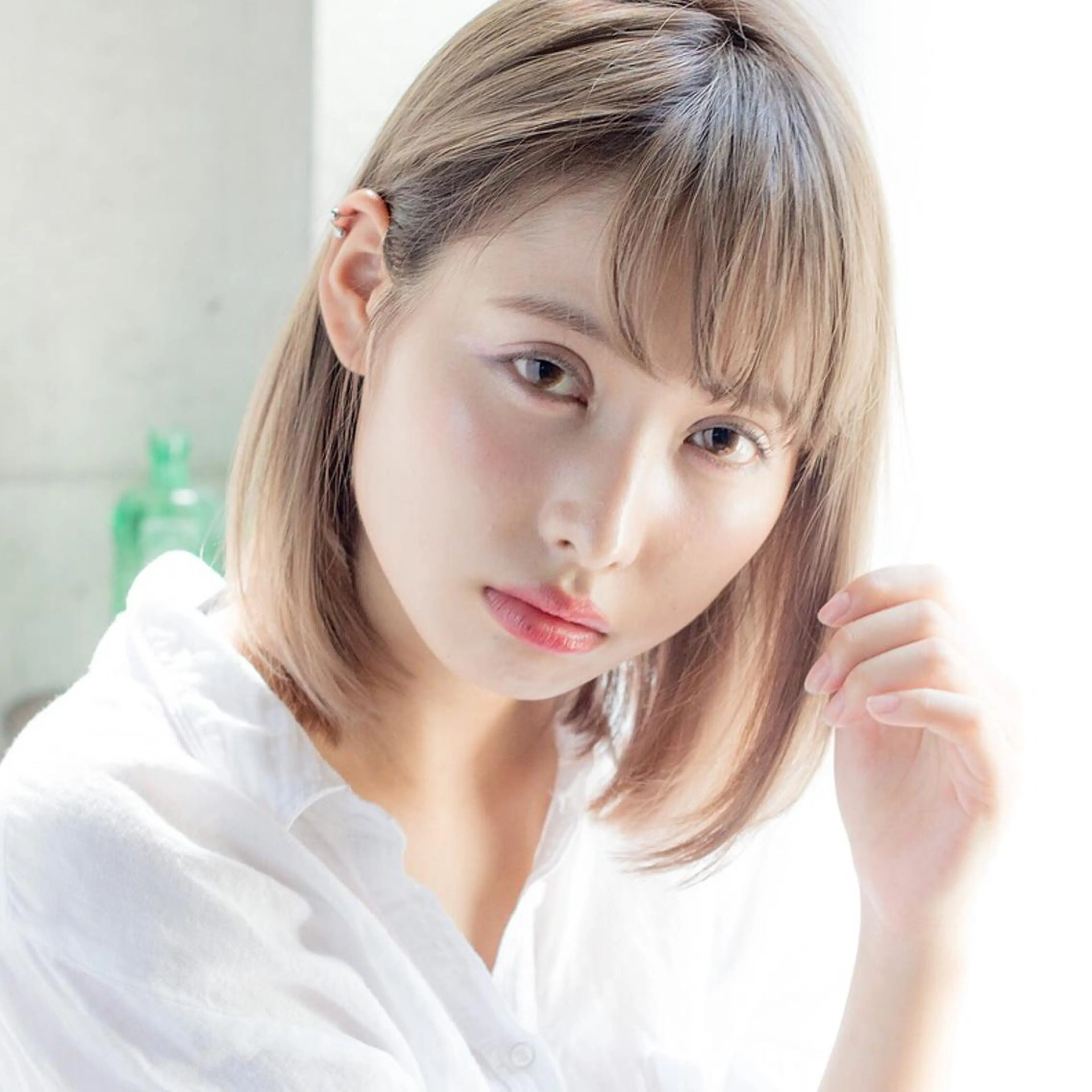 ショート ミディアム セミロング カラー ボブ 髪質改善、縮毛矯正 店長浅野太郎のヘアスタイル