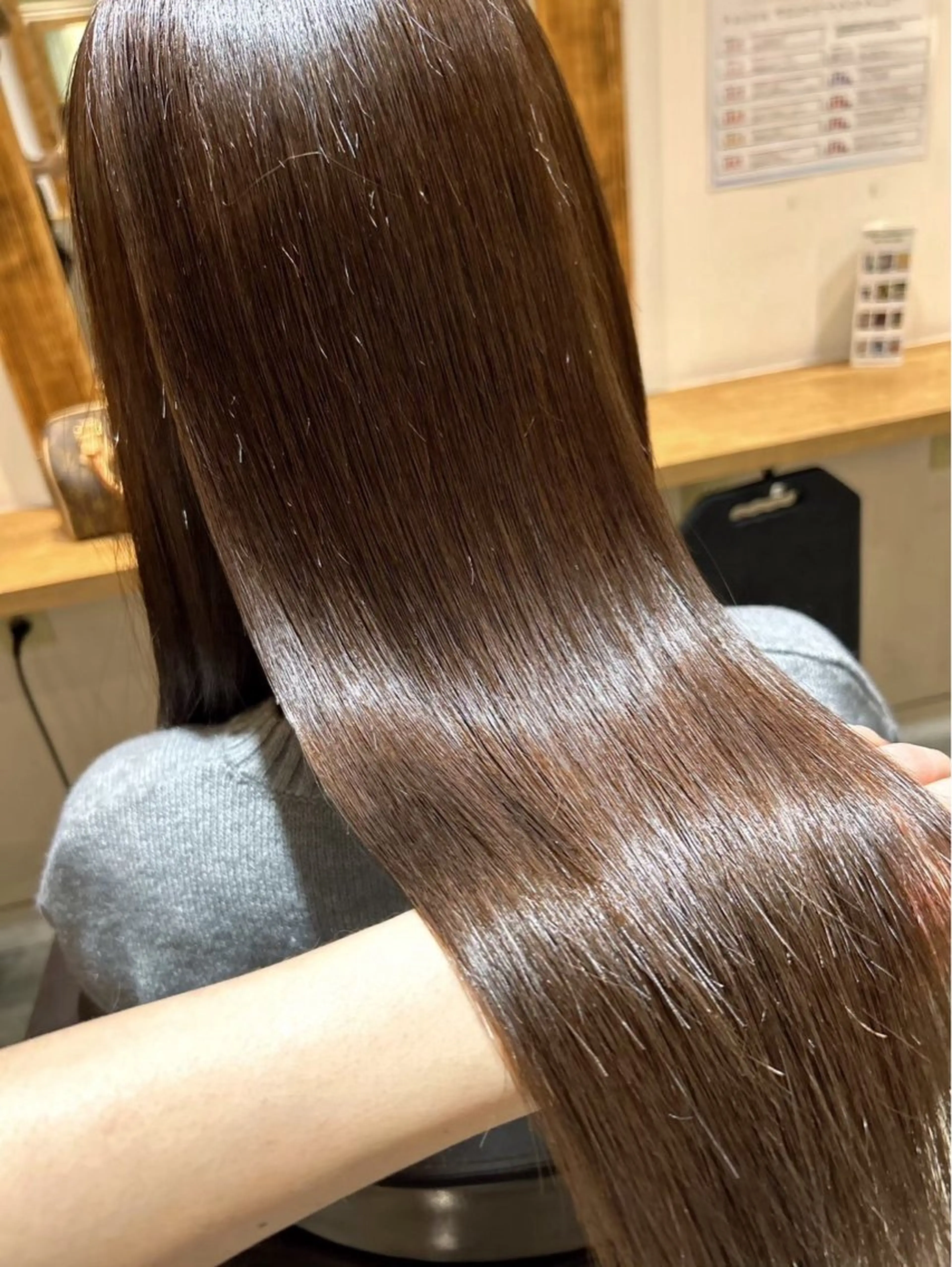 ロング カラー 髪質改善 艶髪カラー エクステ かいり✂️のヘアスタイル