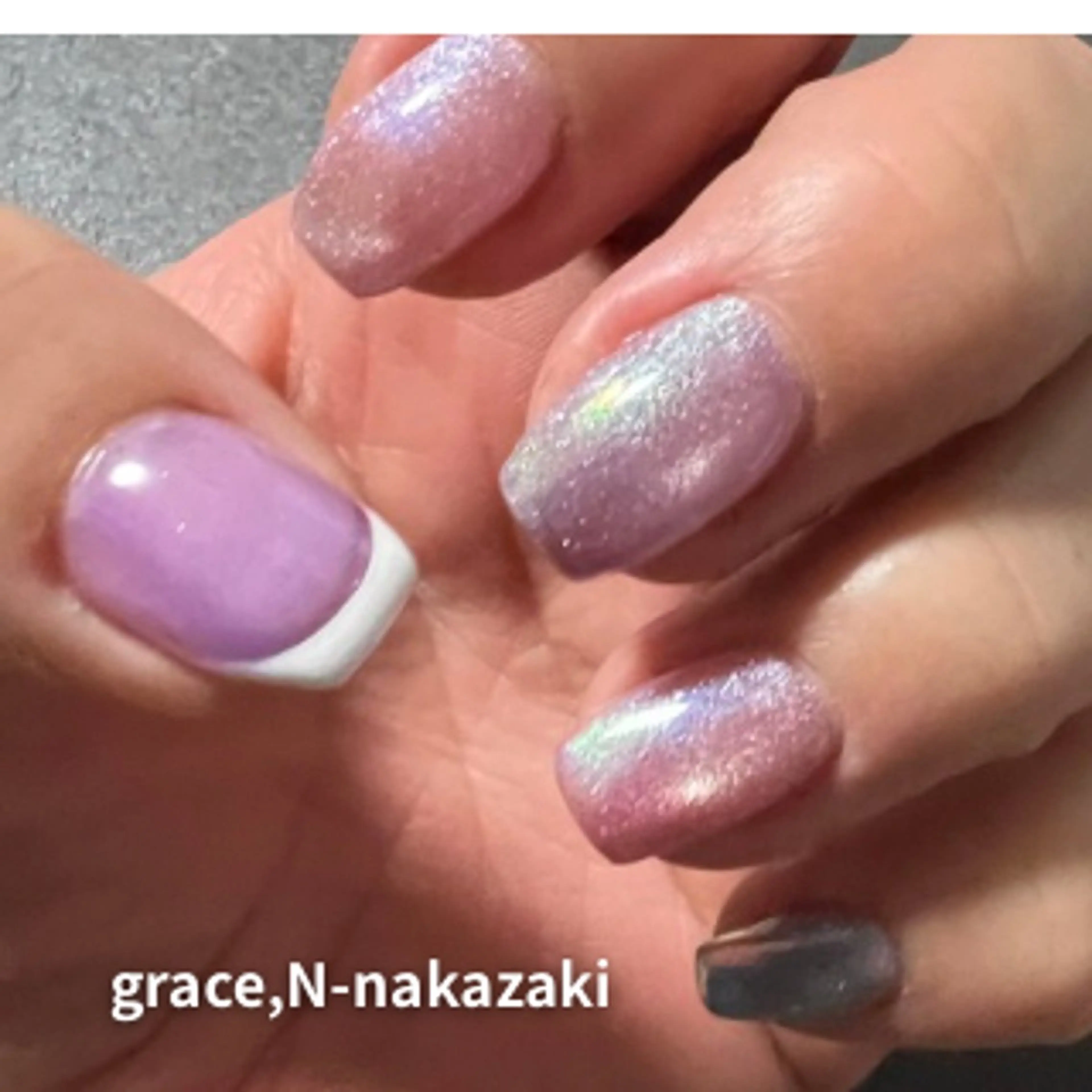 ネイル grace,N-nakazaki所属・grace,N 2男性NGのネイルデザイン
