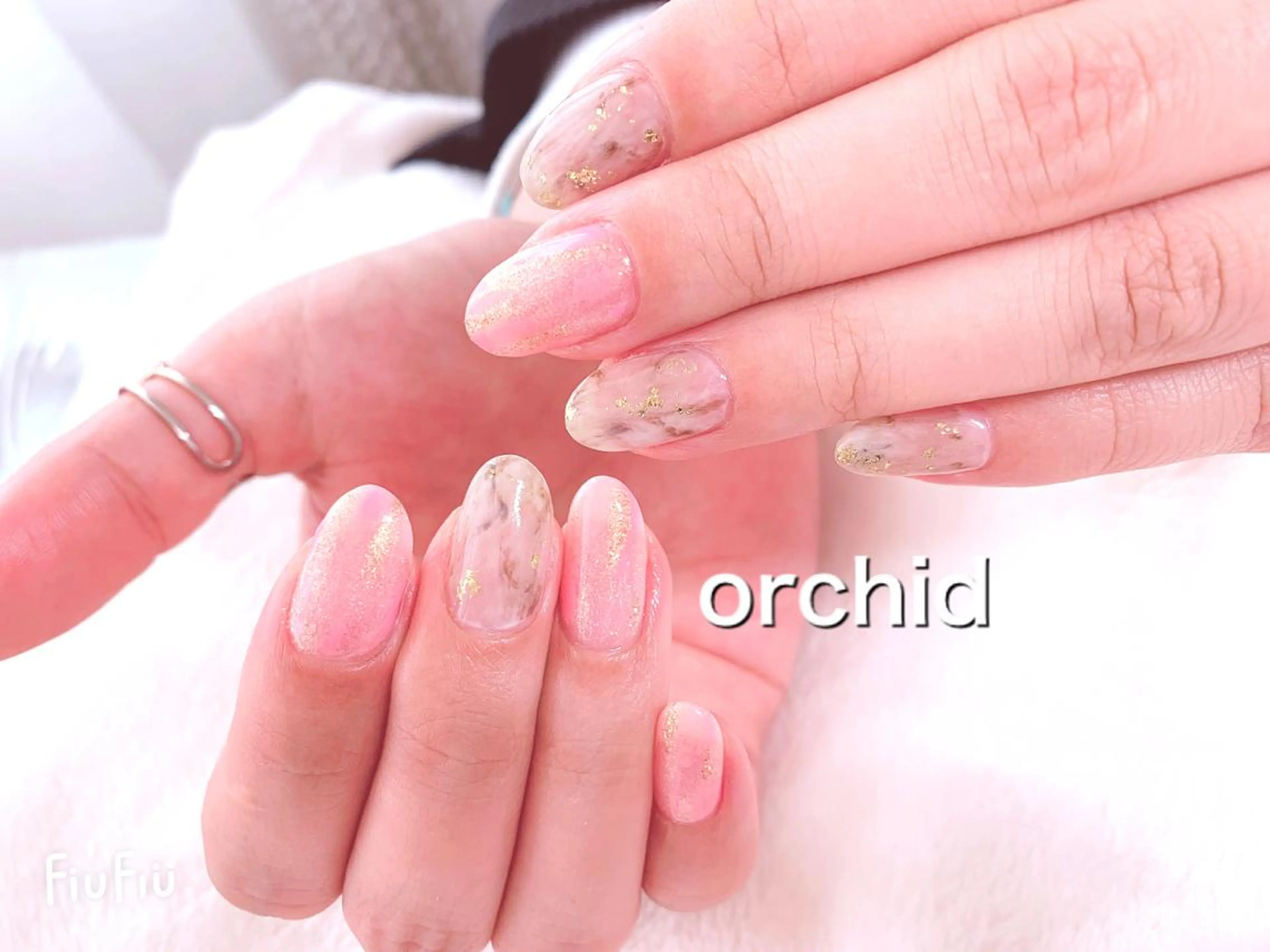 ネイル orchid ♡オーキッドのネイルデザイン