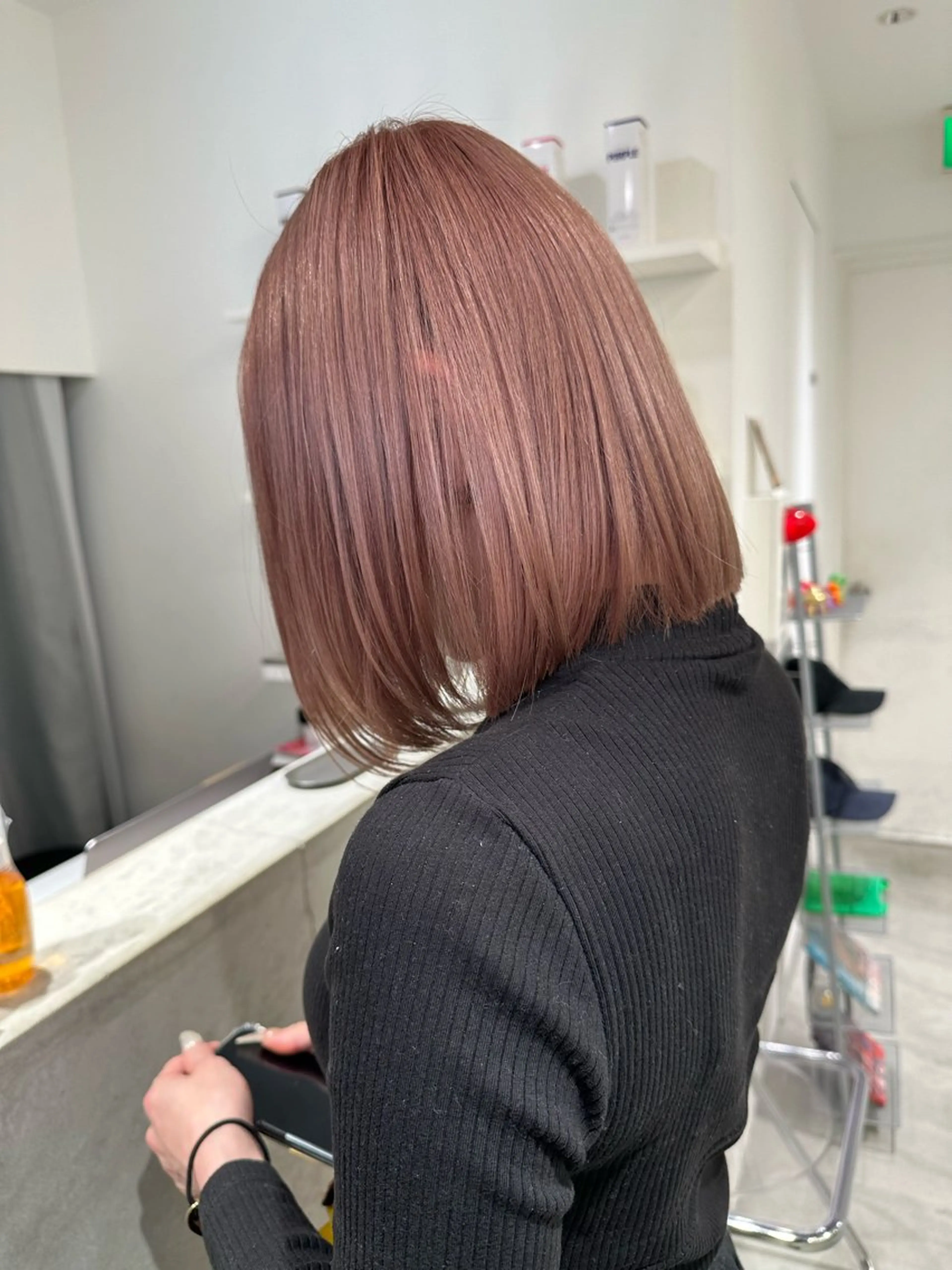 ショート カラー ブリーチ ケアブリーチ 髪質改善 ヘアカラー トリートメント ito. ブリーチ/髪質改善のヘアスタイル