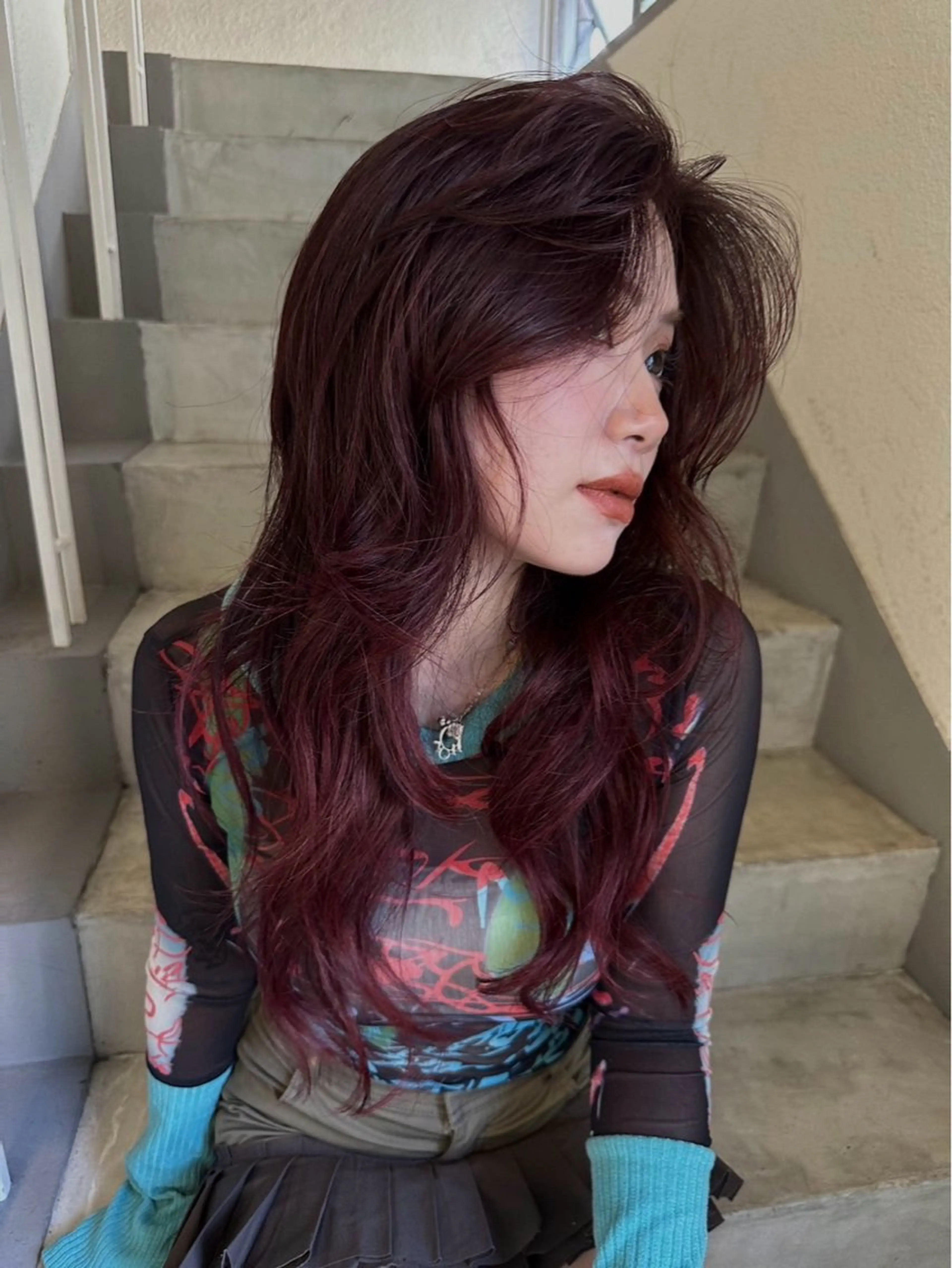 カラー SIKI ゆうのヘアスタイル