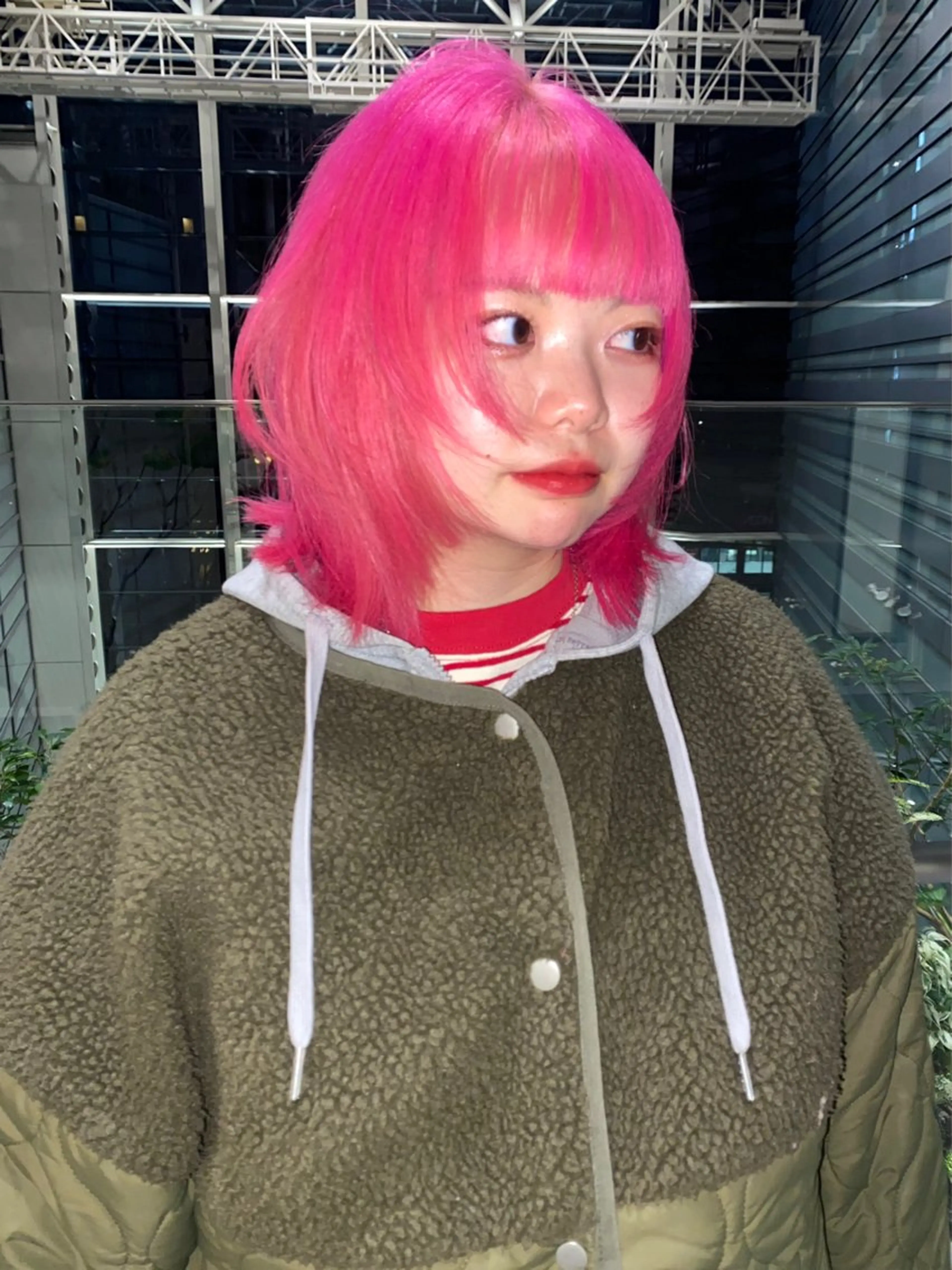 ミディアム カラー カット ヘアカラー トリートメント mai / linoah˚✧のヘアスタイル