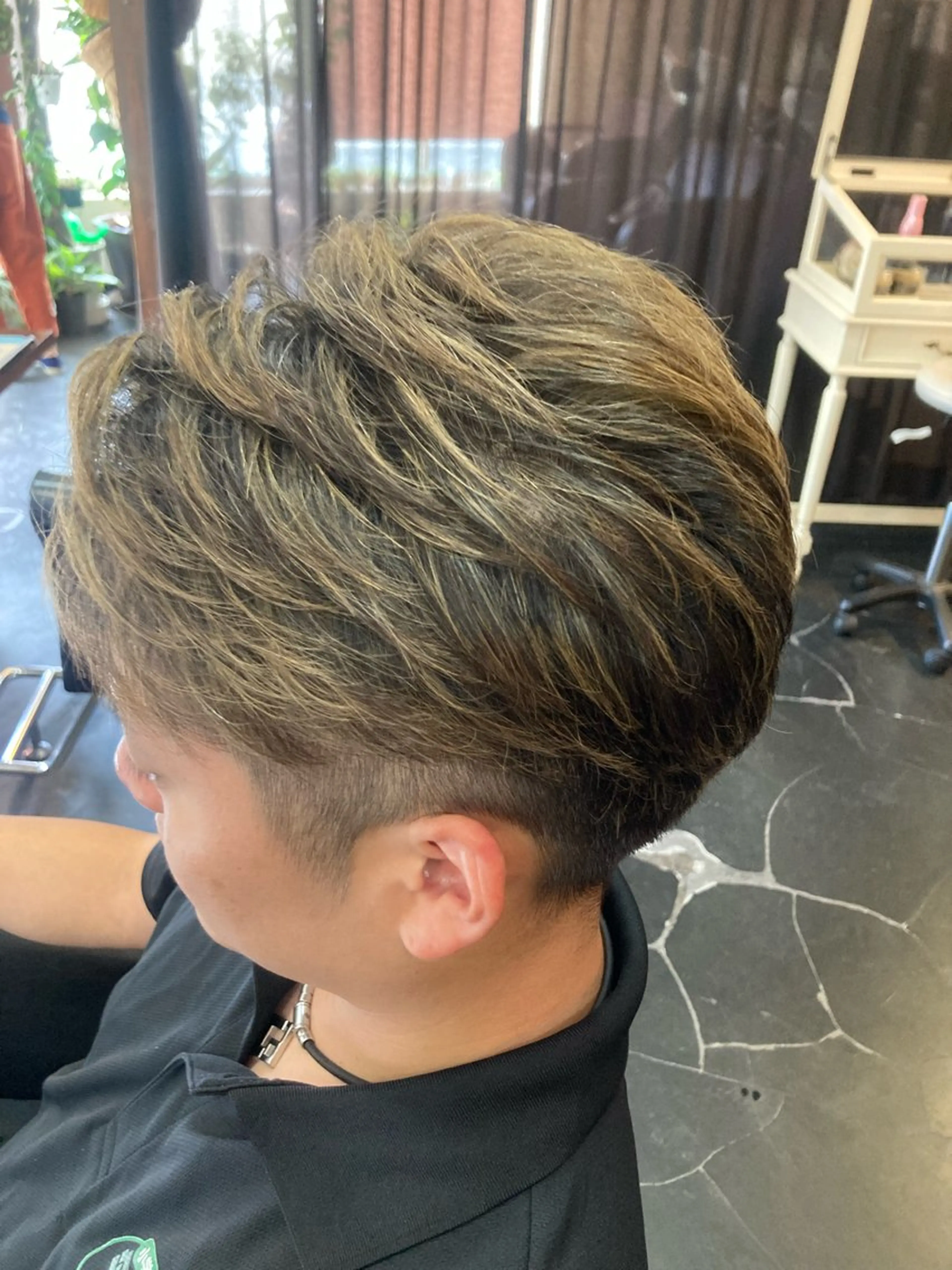 カラー メンズ ヘアカラー RYUICHI リュウイチのヘアスタイル