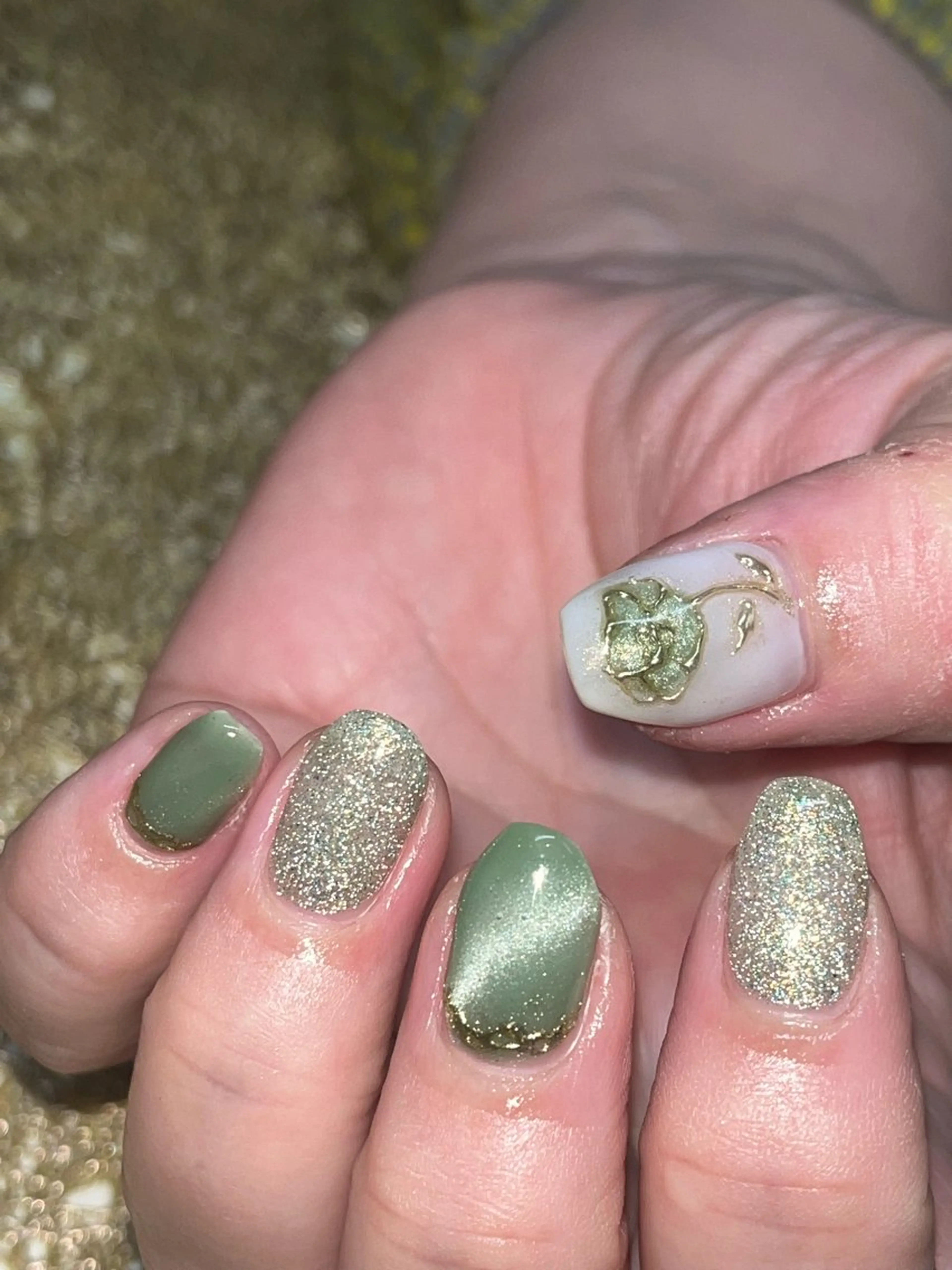 【minimo限定】シンプルアート2​〜​4本🌿付け替えオフ込の写真