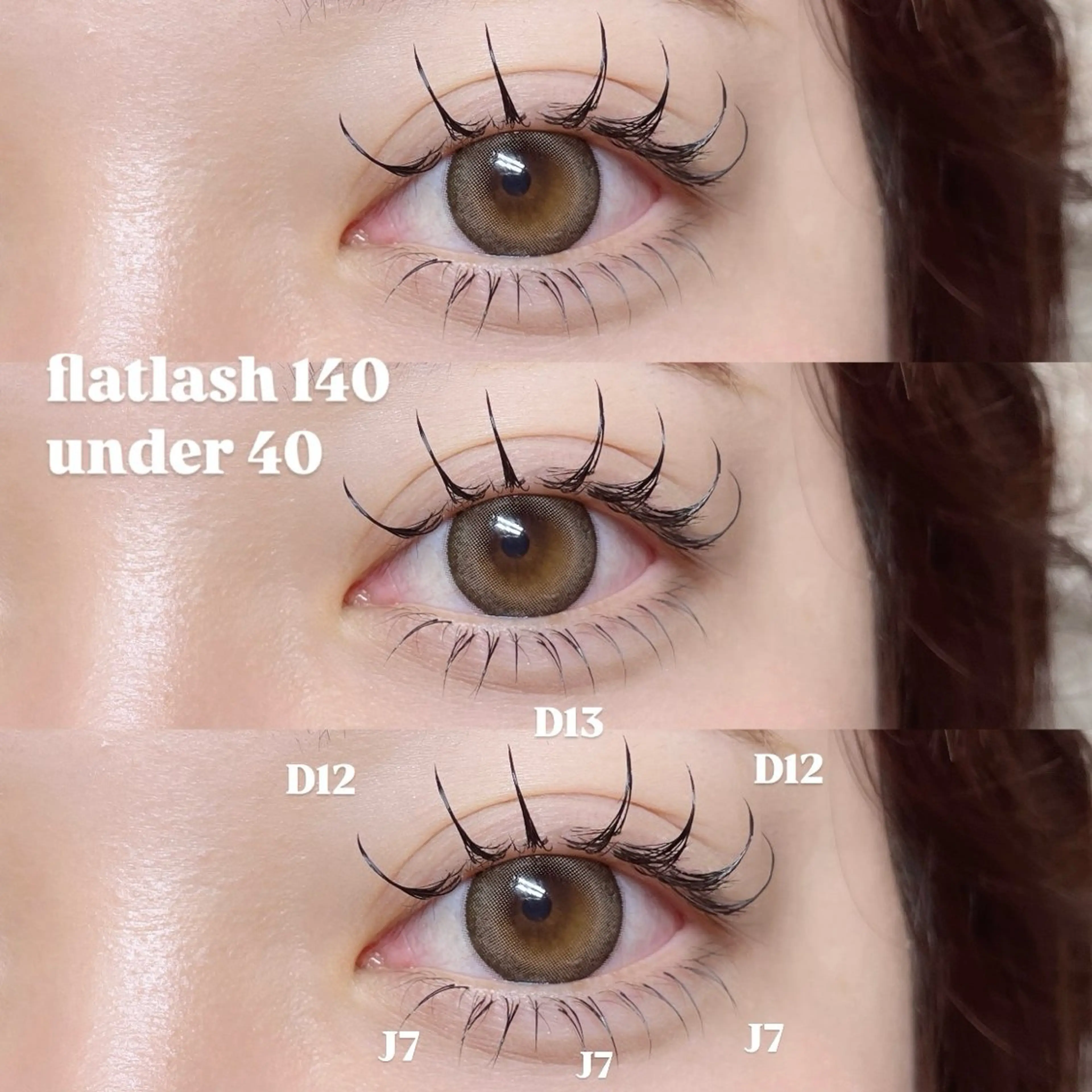 マツエク・マツパ マツエク Mell Yuuna ♡パリエク /束感のマツエク・マツパデザイン