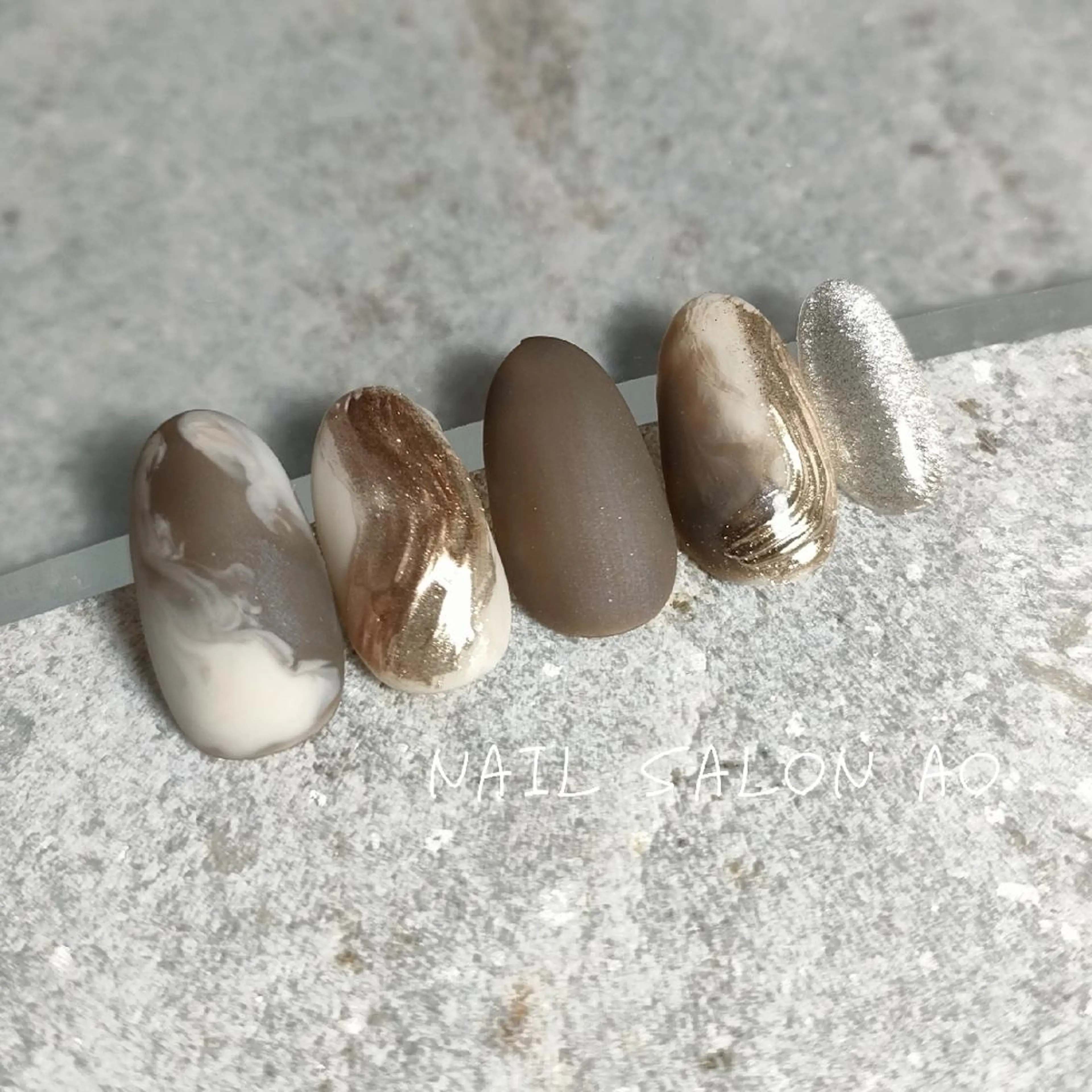 ネイル Nail Salon   AO✳Emiのネイルデザイン