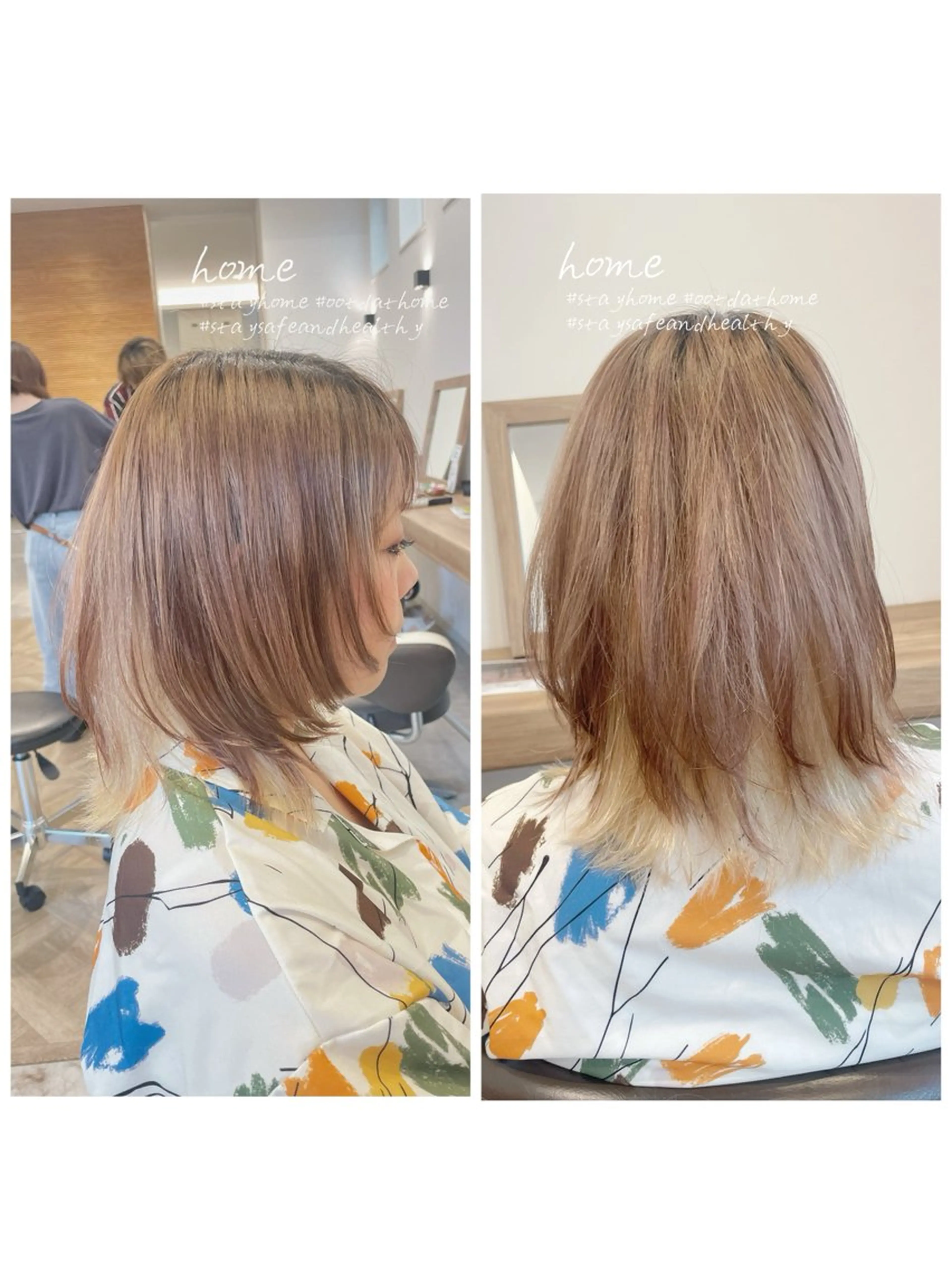 ミディアム 山越 美裕樹のヘアスタイル