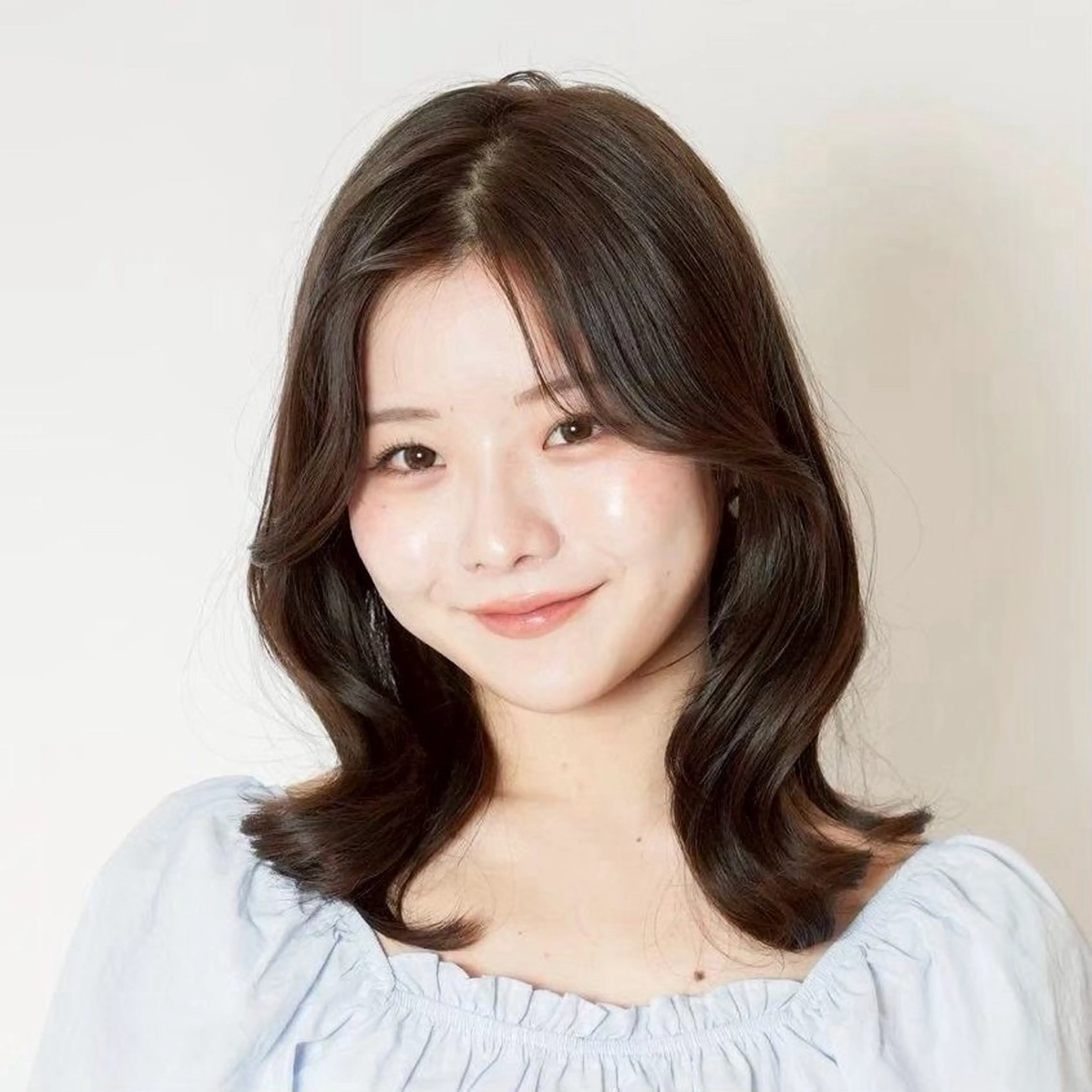 ミディアム カラー 🫧カラーモデル募集 純菜🫧のヘアスタイル