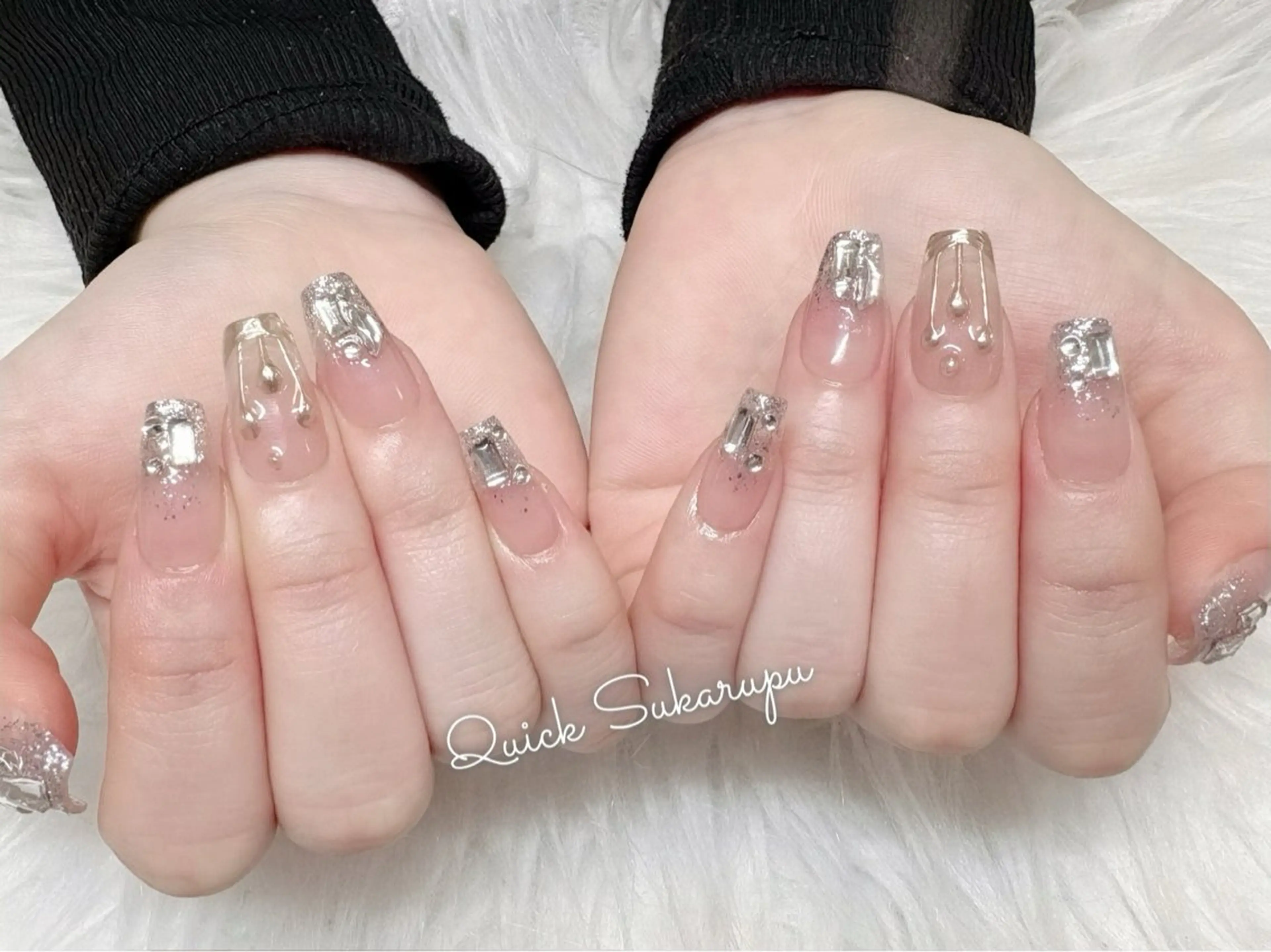 ネイル ハンドネイル ハンドケア Quick Sukarupu新宿のネイルデザイン