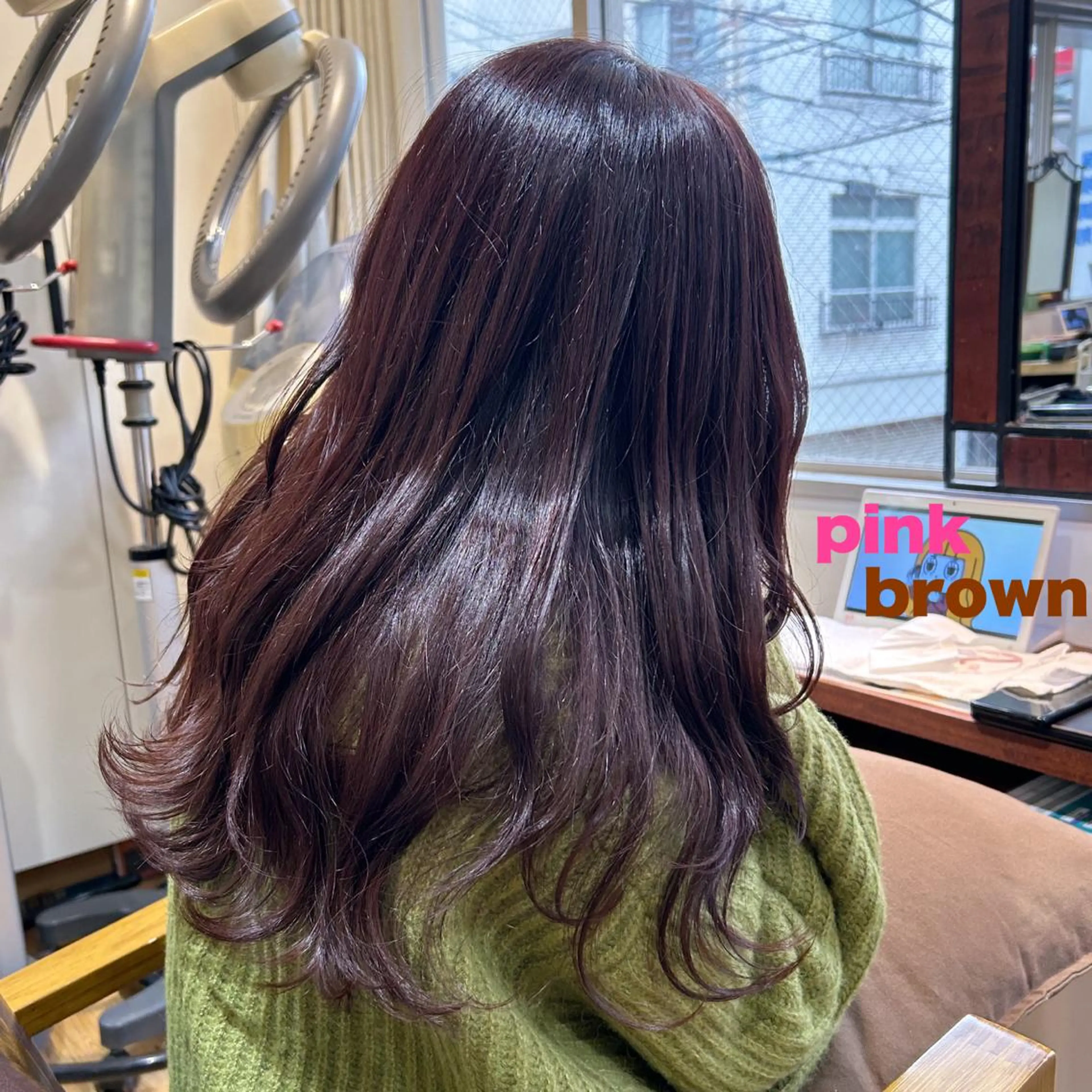 セミロング A. Seoのヘアスタイル