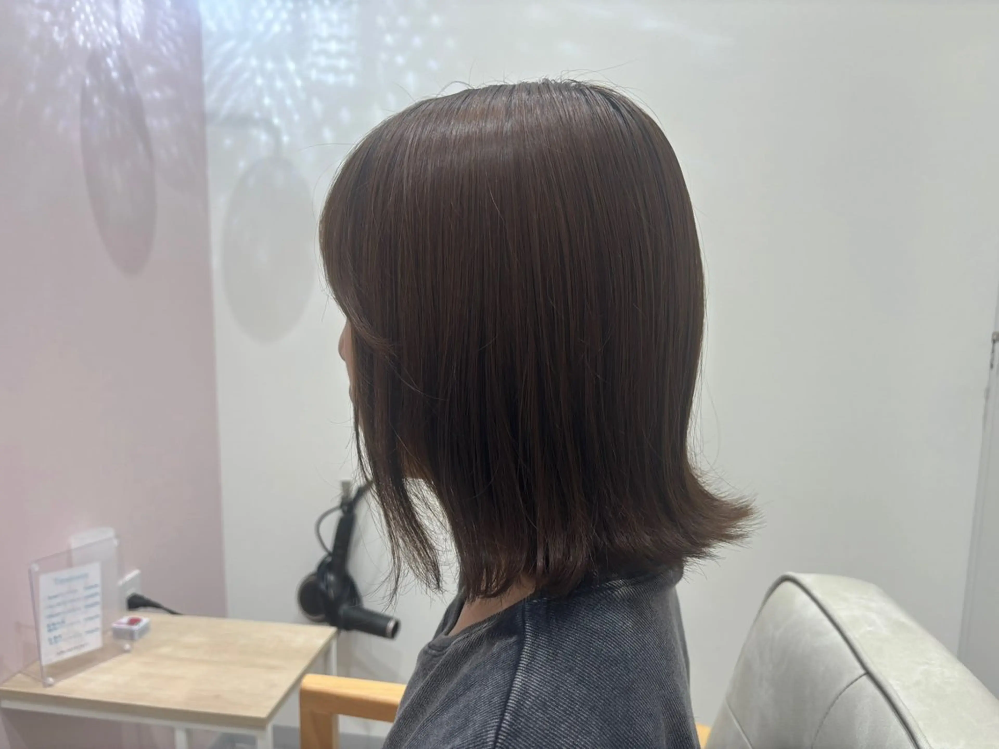 カット＋縮毛矯正＋トリートメントの写真