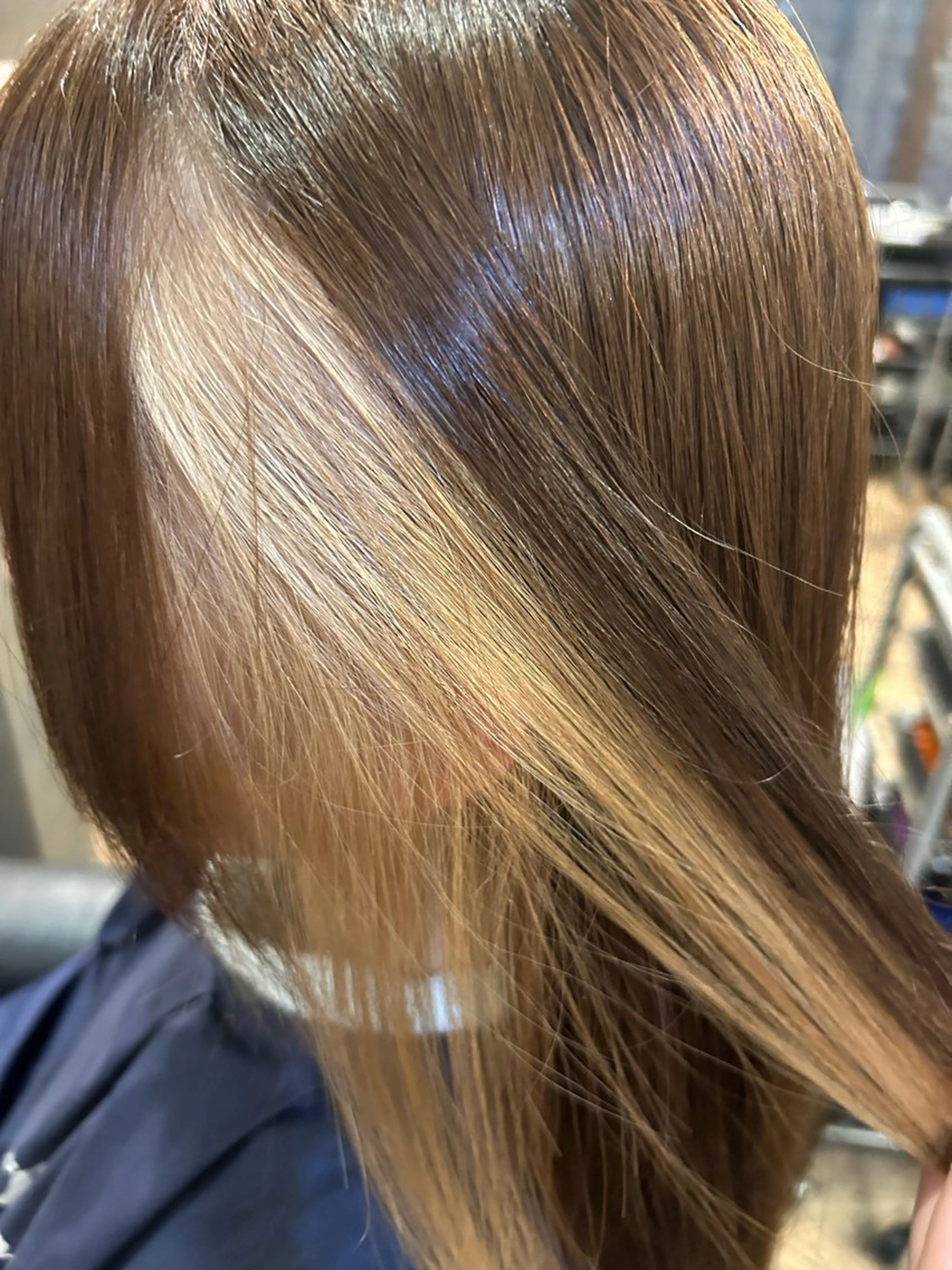 ロング 谷 未来美のヘアスタイル