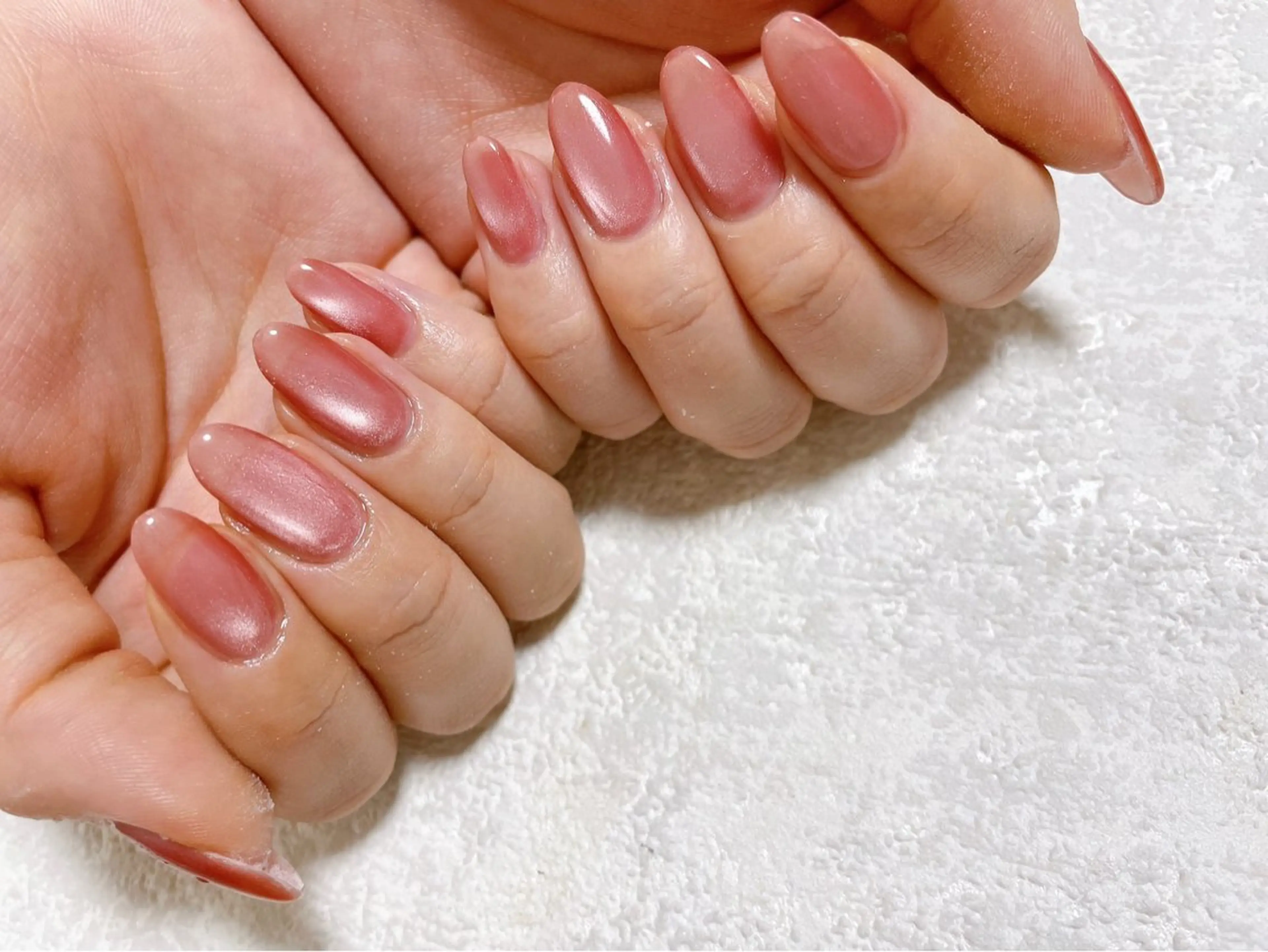 ネイル オーロラネイル フットネイル フレンチネイル ジェルネイル 韓国ネイル kikinail 溝の口のネイルデザイン