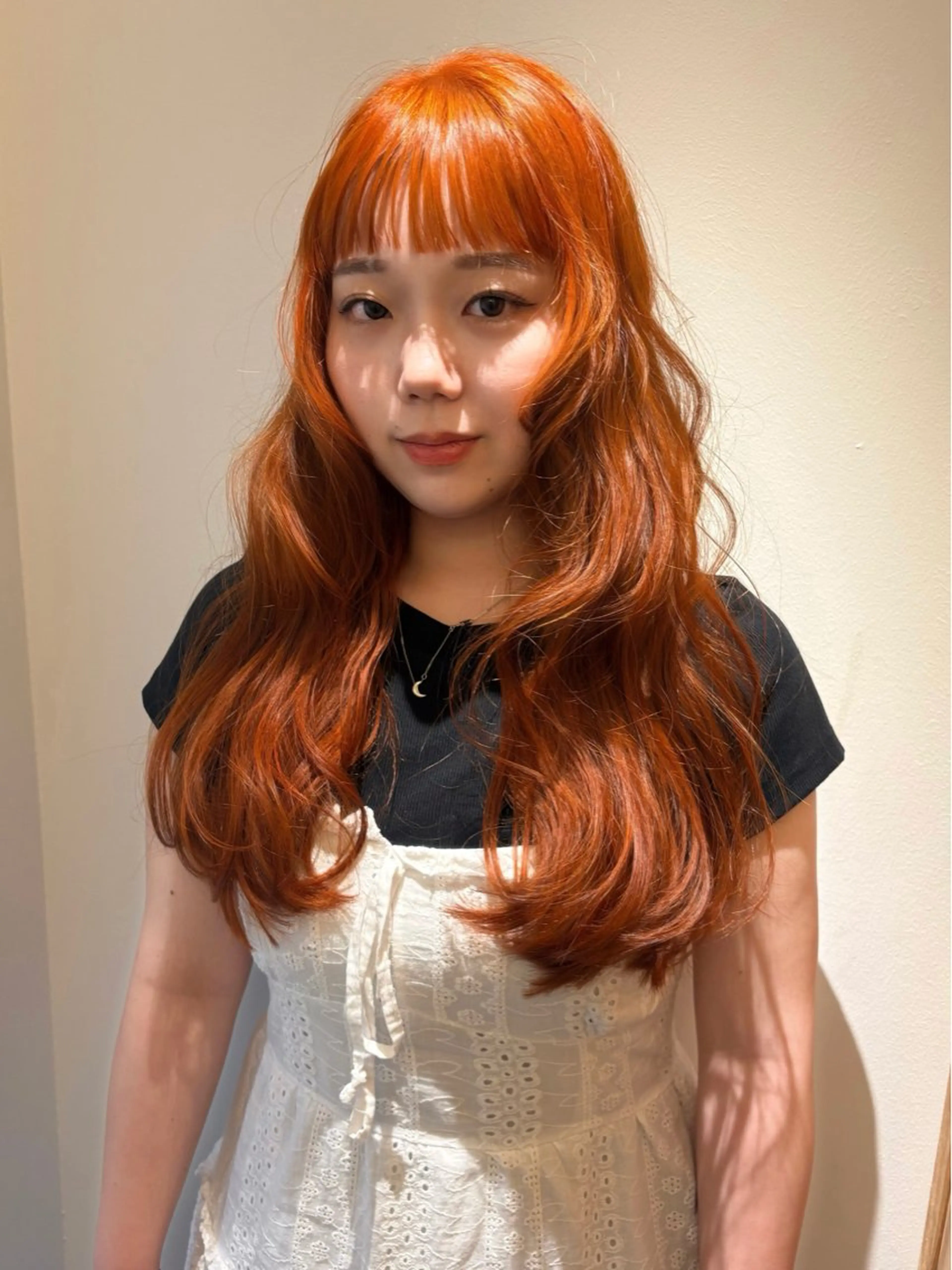 ロング オン眉 Fev YUZUのヘアスタイル
