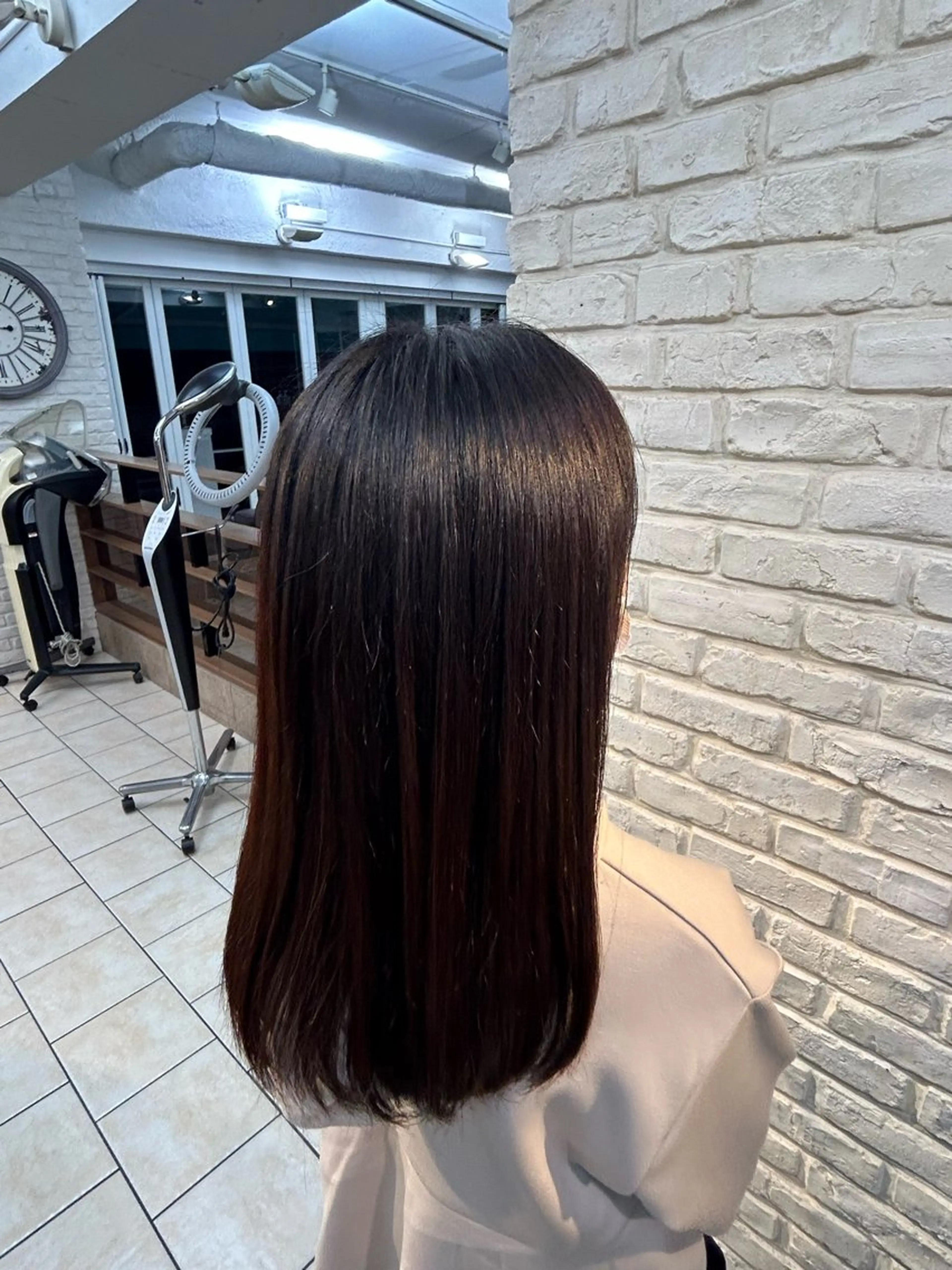 パーマ ストレートパーマ 小松 美璃のヘアスタイル