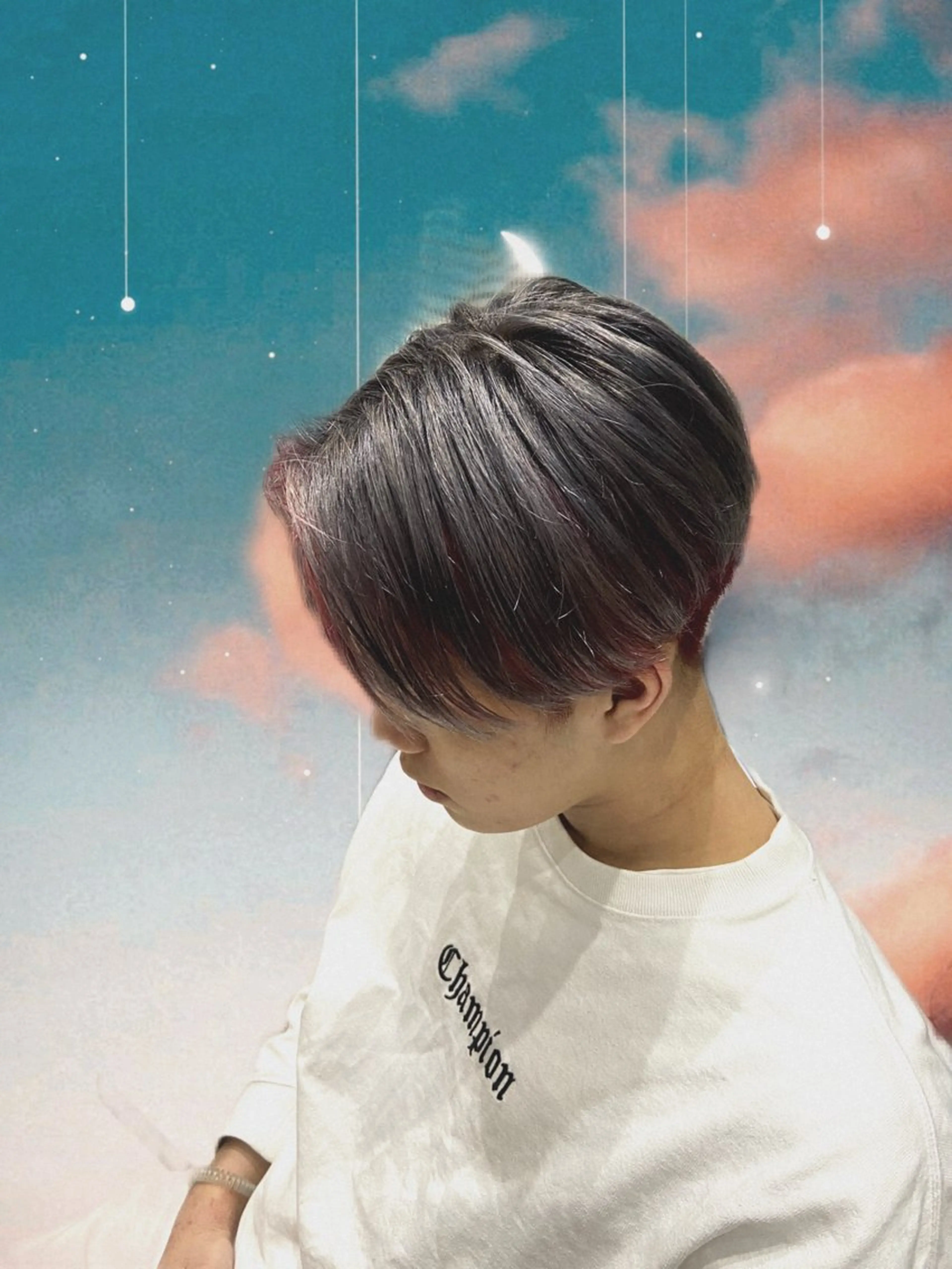 ショート カラー カット ヘアカラー 🦉静かに過ごしたい 方、個室席🦉タナカのヘアスタイル