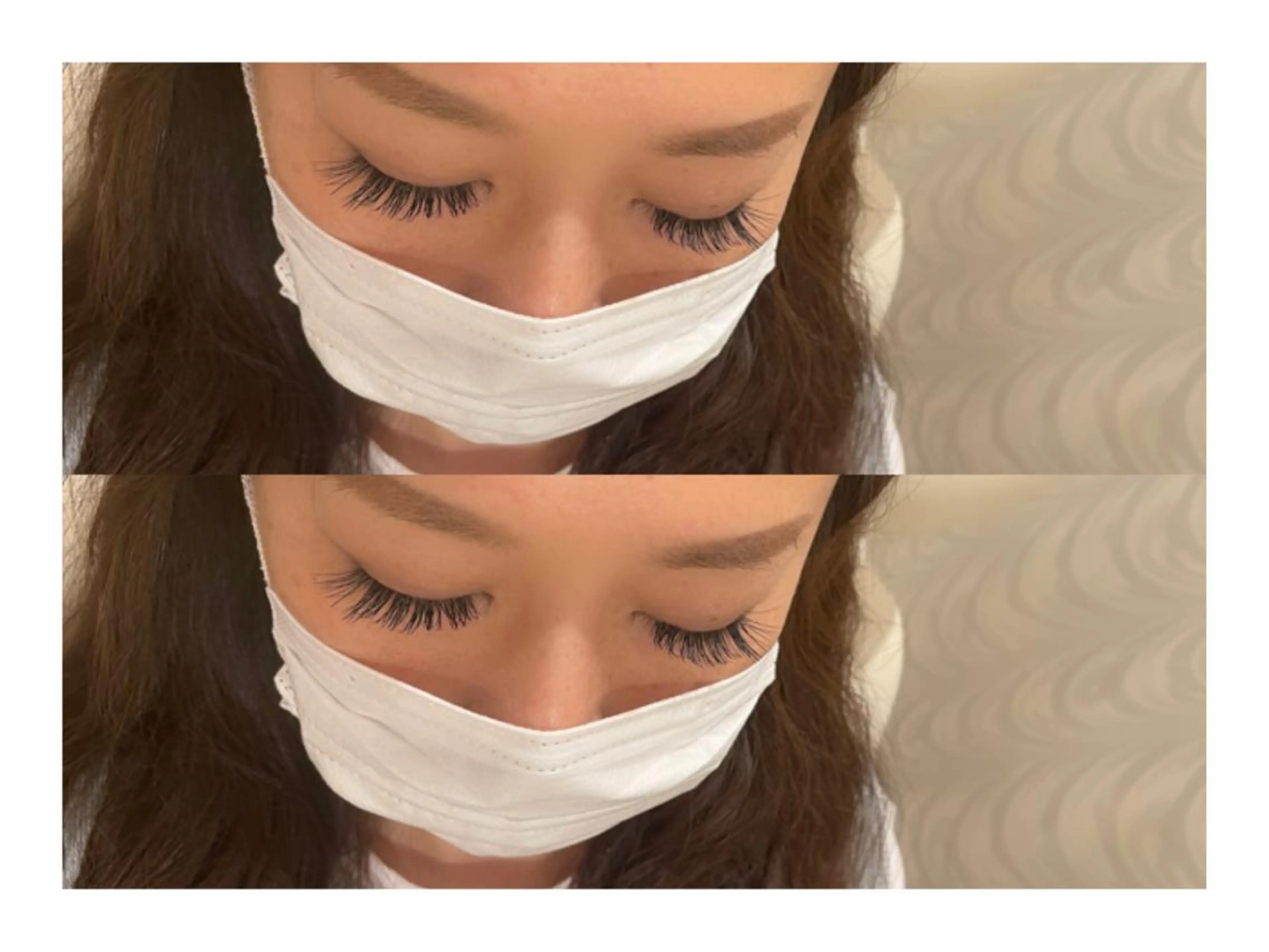 マツエク・マツパ フラットラッシュ ナチュラル パリジェンヌラッシュリフト まつげパーマ 一重×まつ毛パーマ マツエク 💕丸島 夏名🐰🍀のマツエク・マツパデザイン