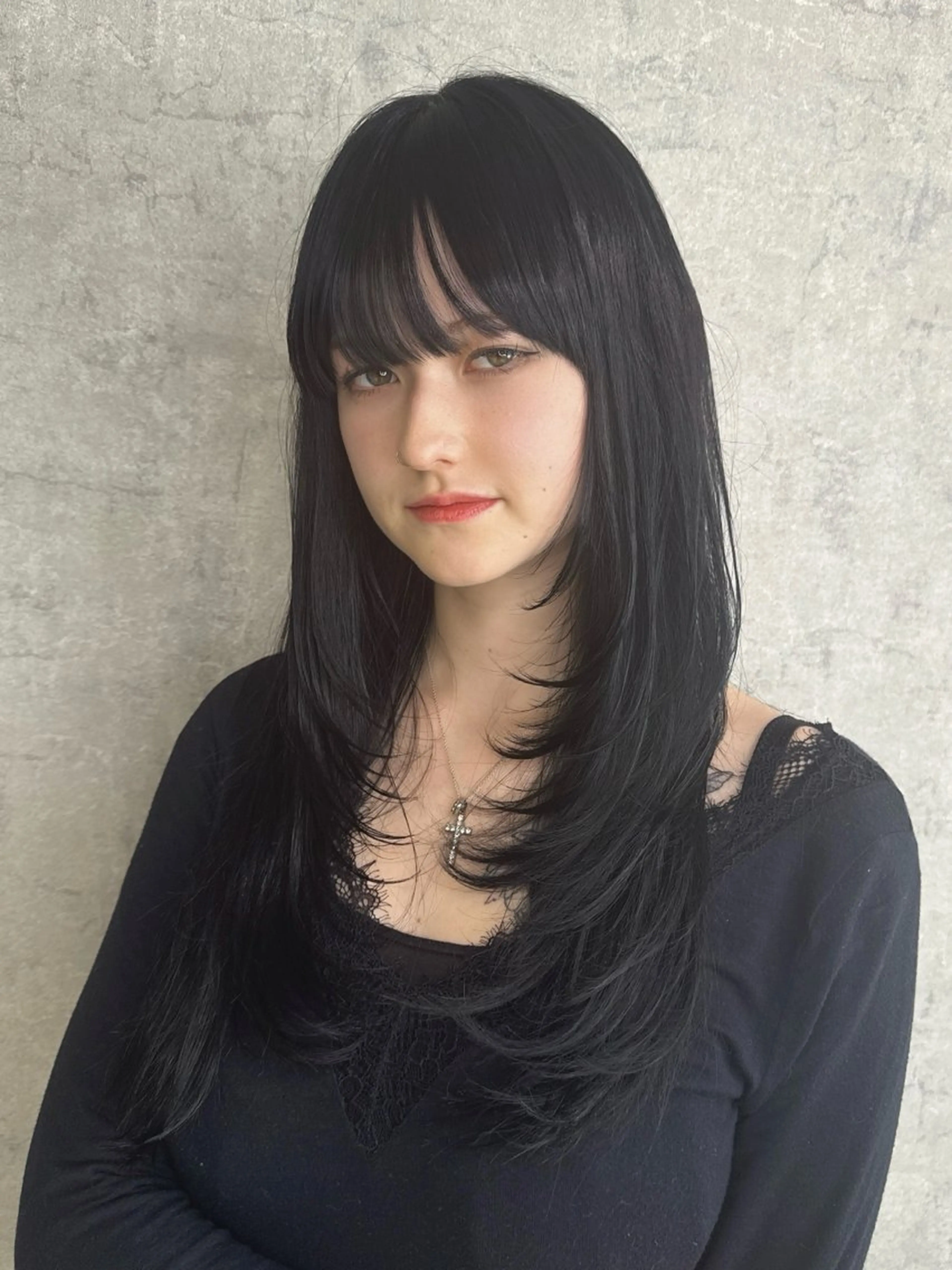 ロング トレンド韓国レイヤー 🇰🇷のんのヘアスタイル