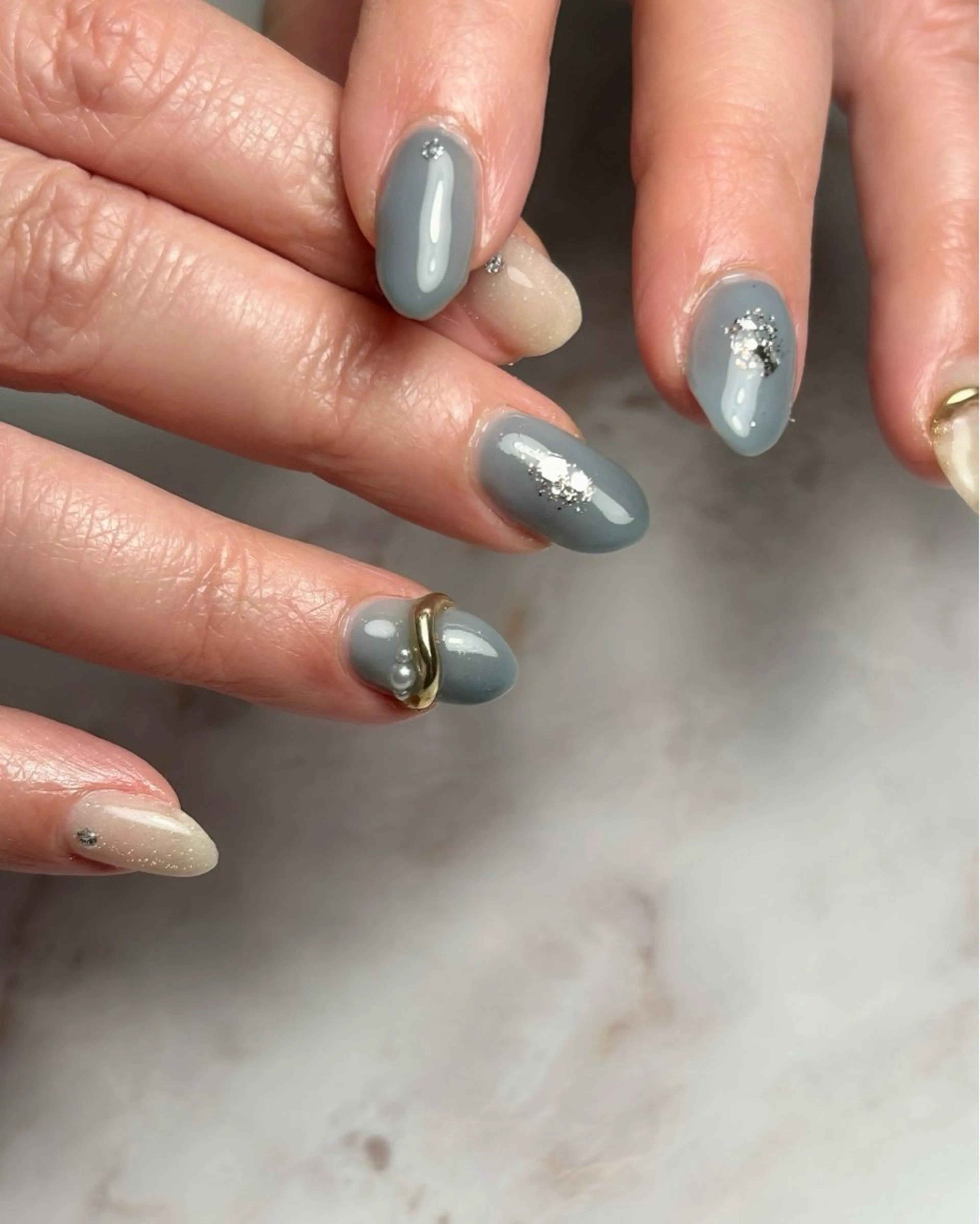 ネイル ハンドネイル nail salon mielのネイルデザイン