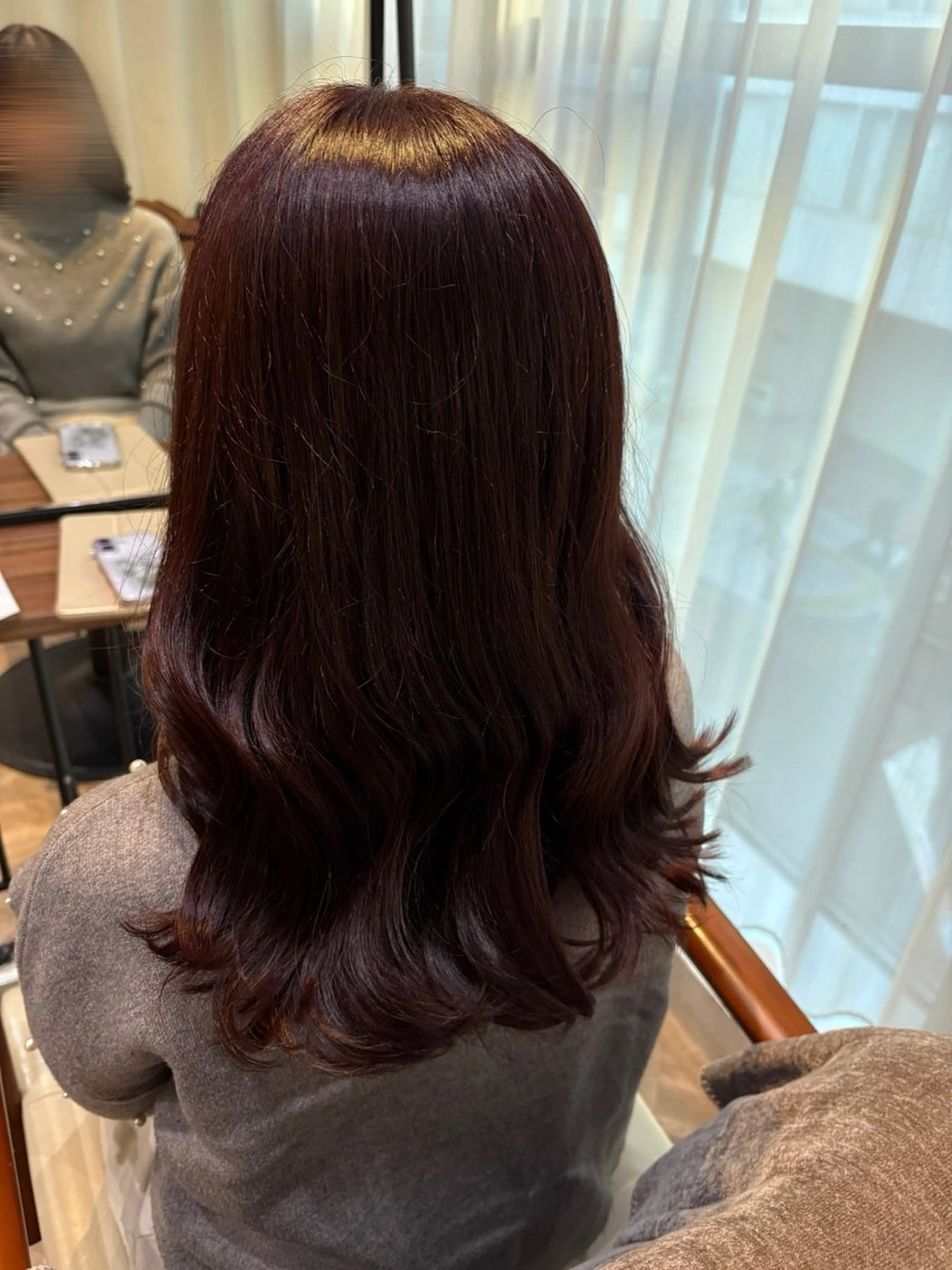 ロング カラー イルミナカラー ピンクカラー カット ヘアカラー 荻原心愛/ 暖色カラー🌷のヘアスタイル