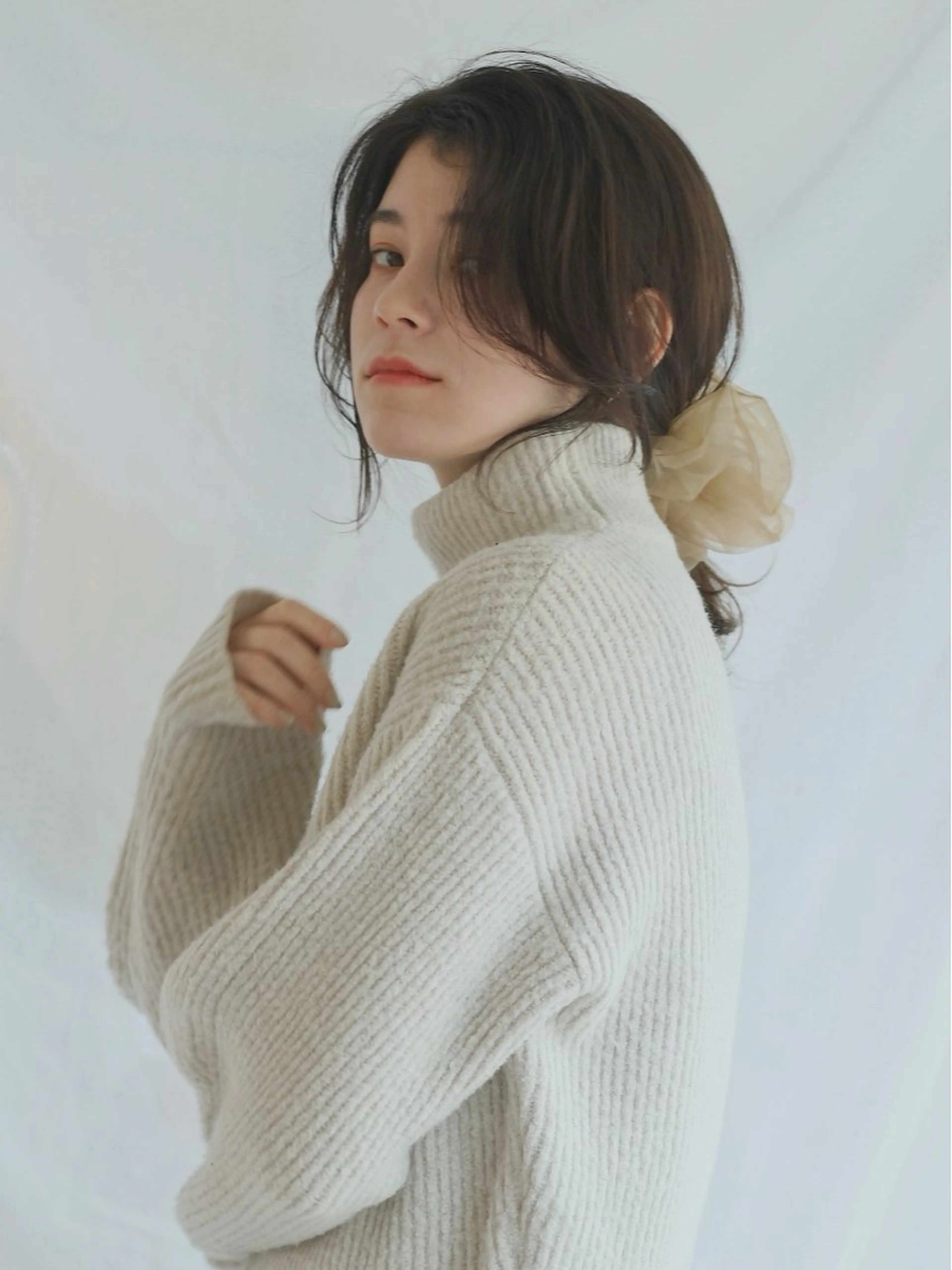 ミディアム 似合わせ⌇お洒落 カット⌇平野あみのヘアスタイル