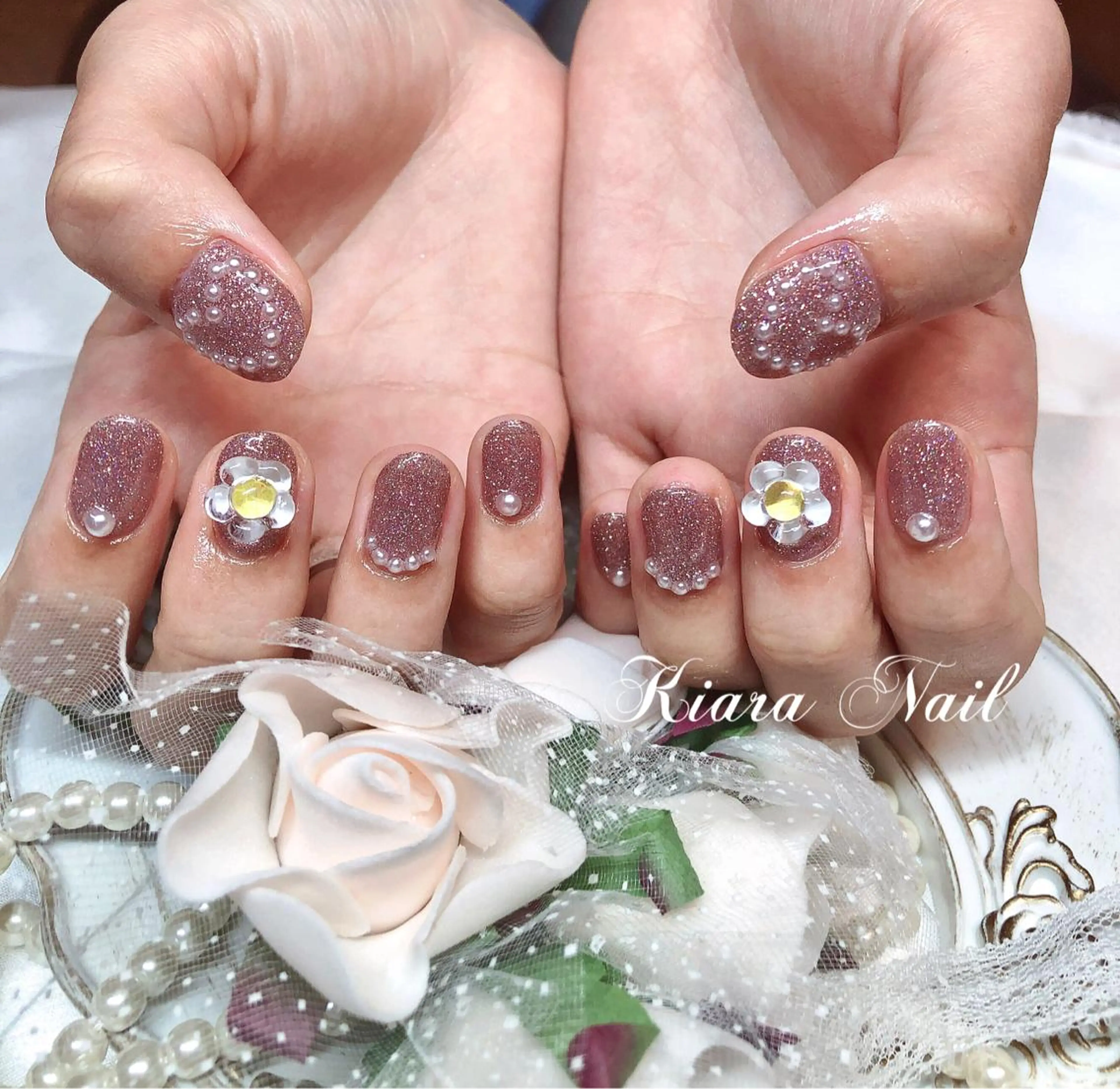 ネイル フラッシュネイル 🍭Kiara Nail🍭のネイルデザイン