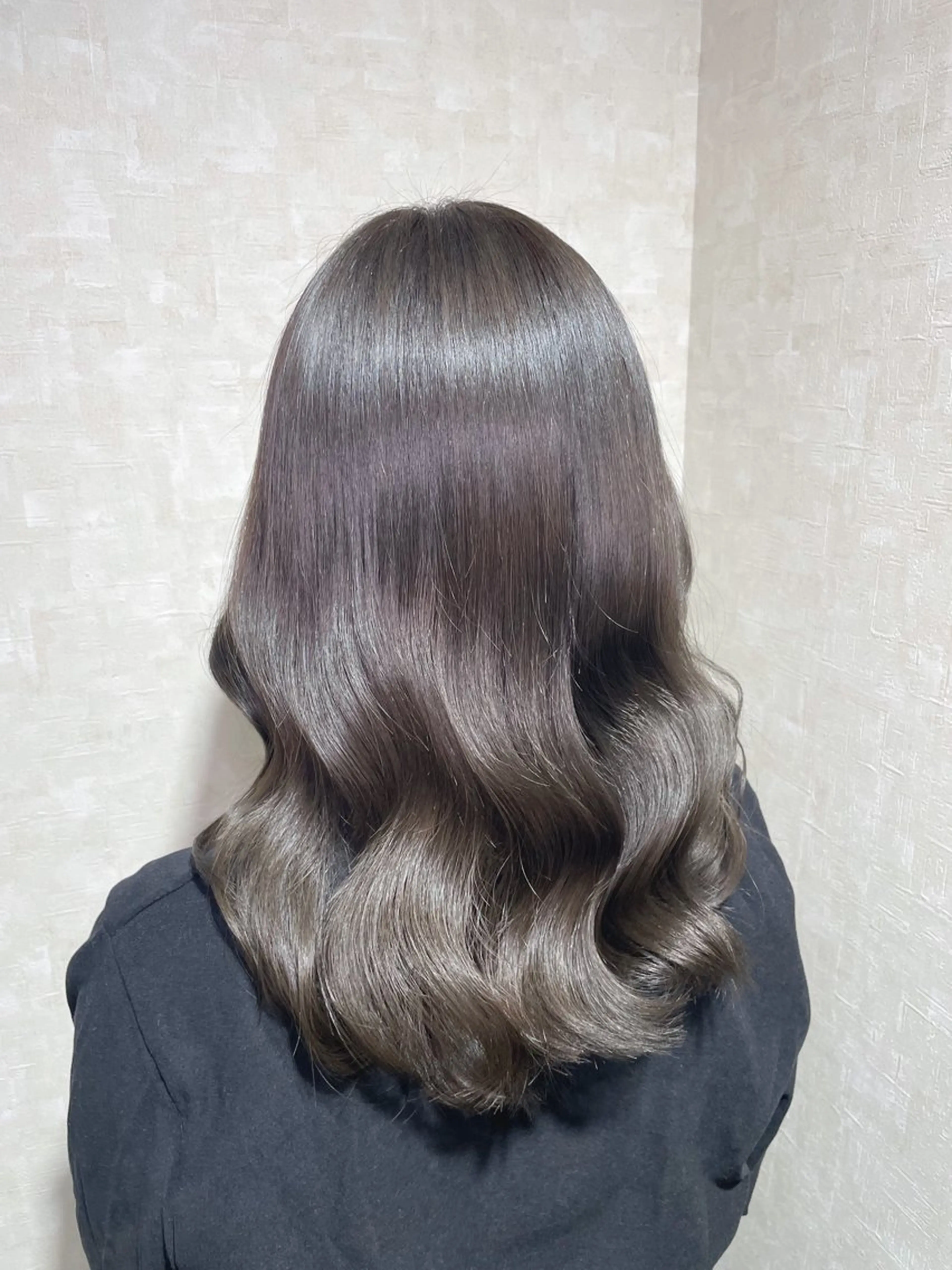 ロング 髪質改善&白髪ぼかし スタイリスト近藤宏樹のヘアスタイル