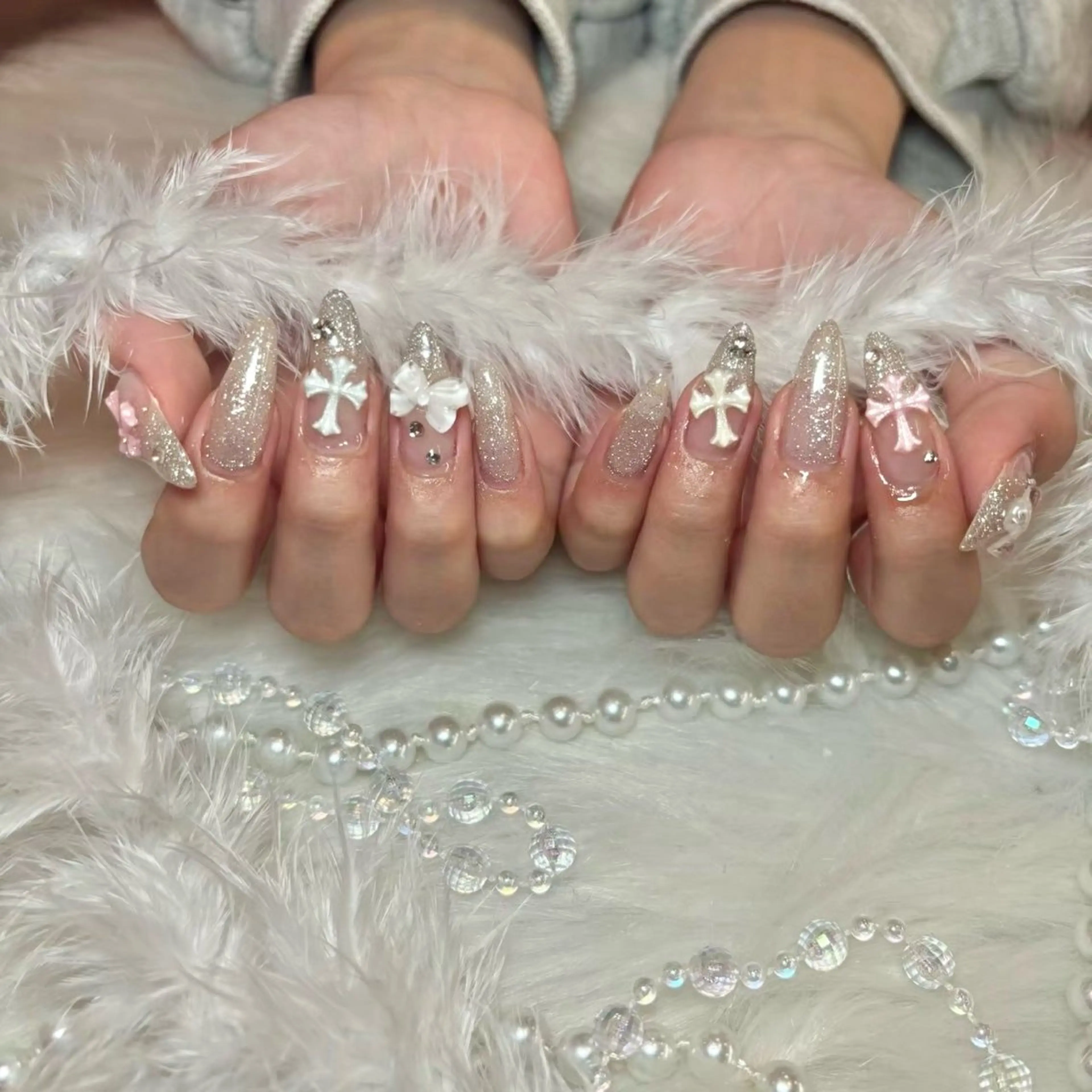 セミロング mionail 八木のネイルデザイン