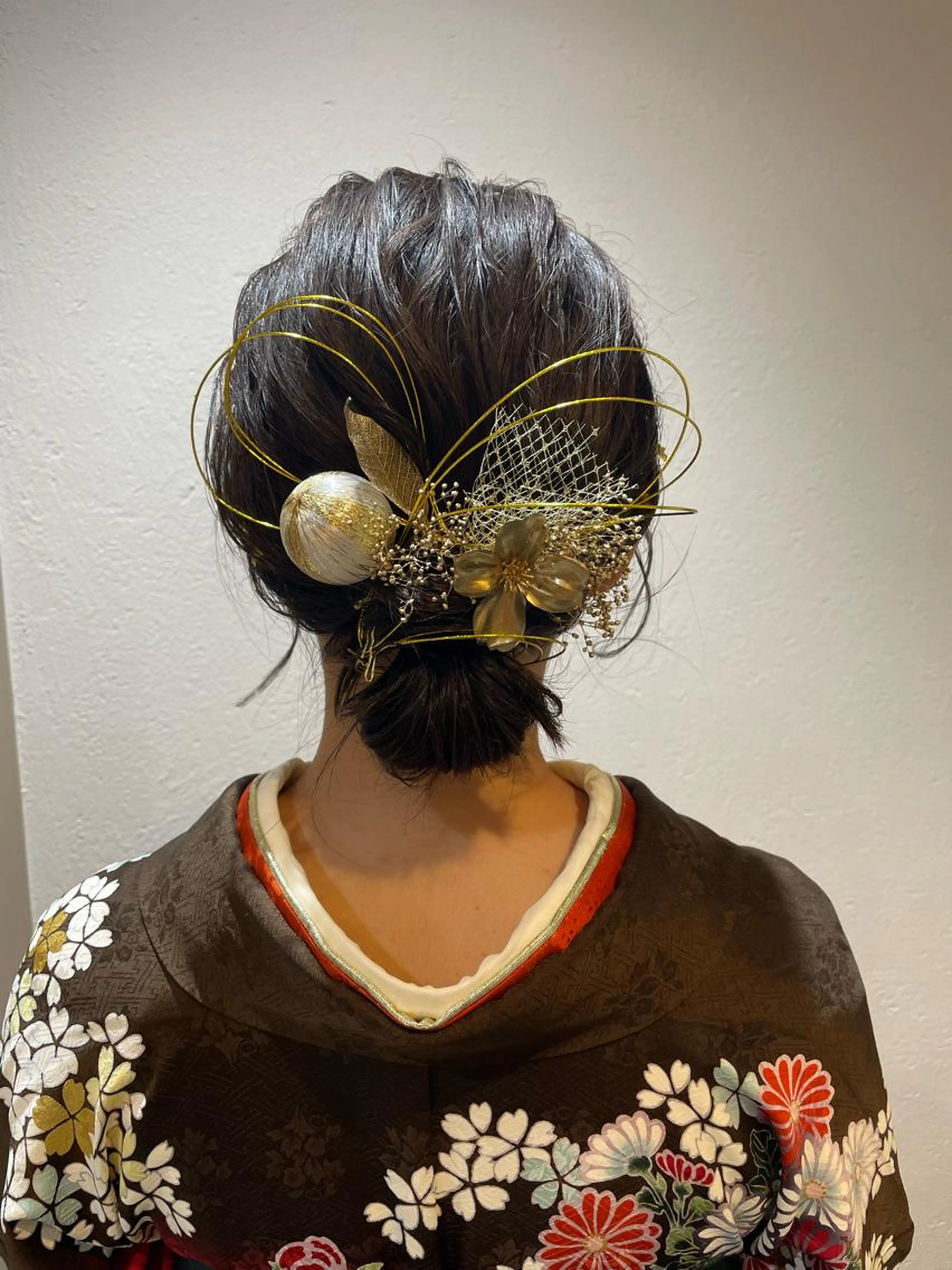 袴着付け＋ヘアセットの写真