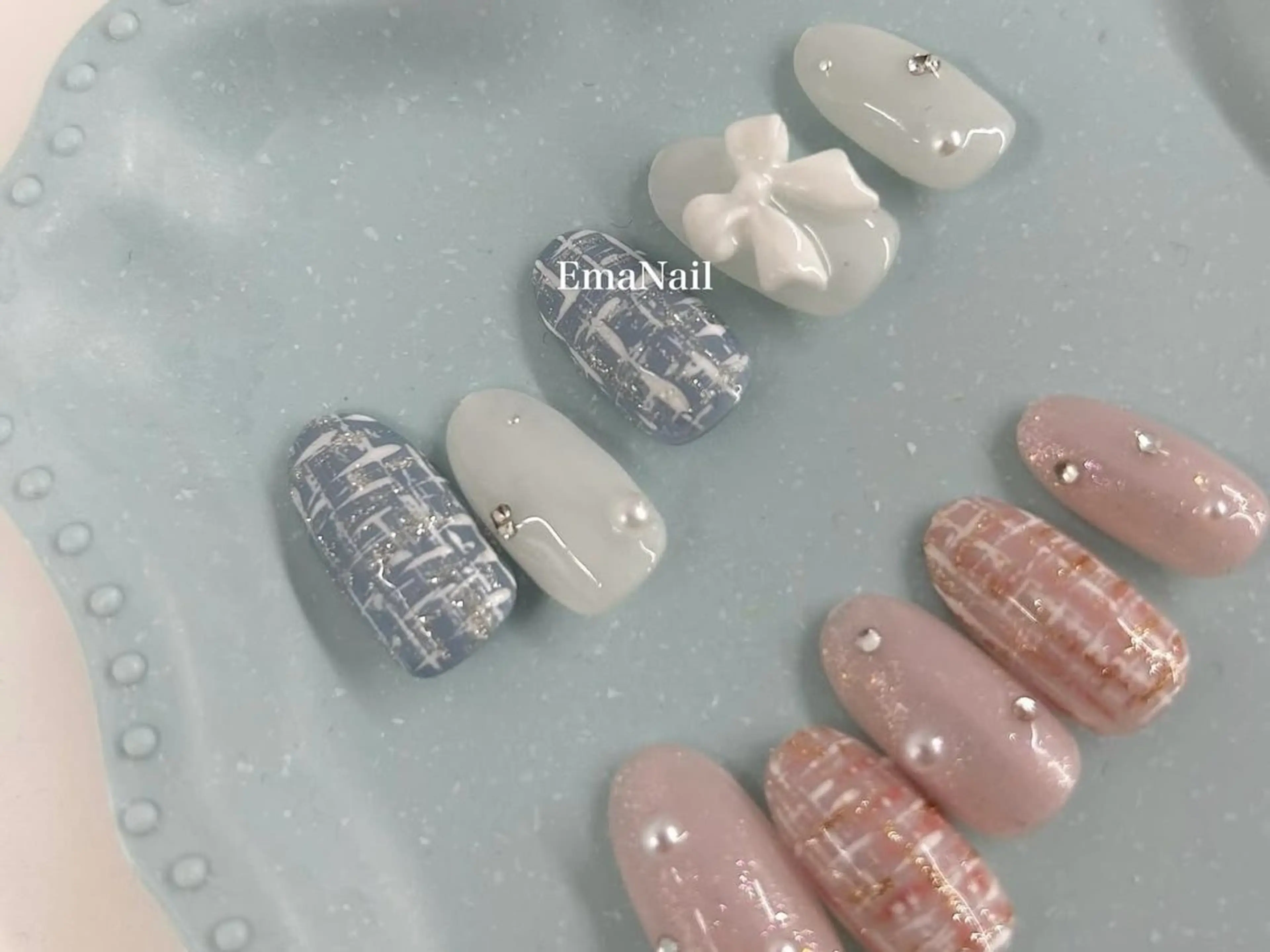 ネイル ハンドネイル EmaNail🎀 Haaruのネイルデザイン
